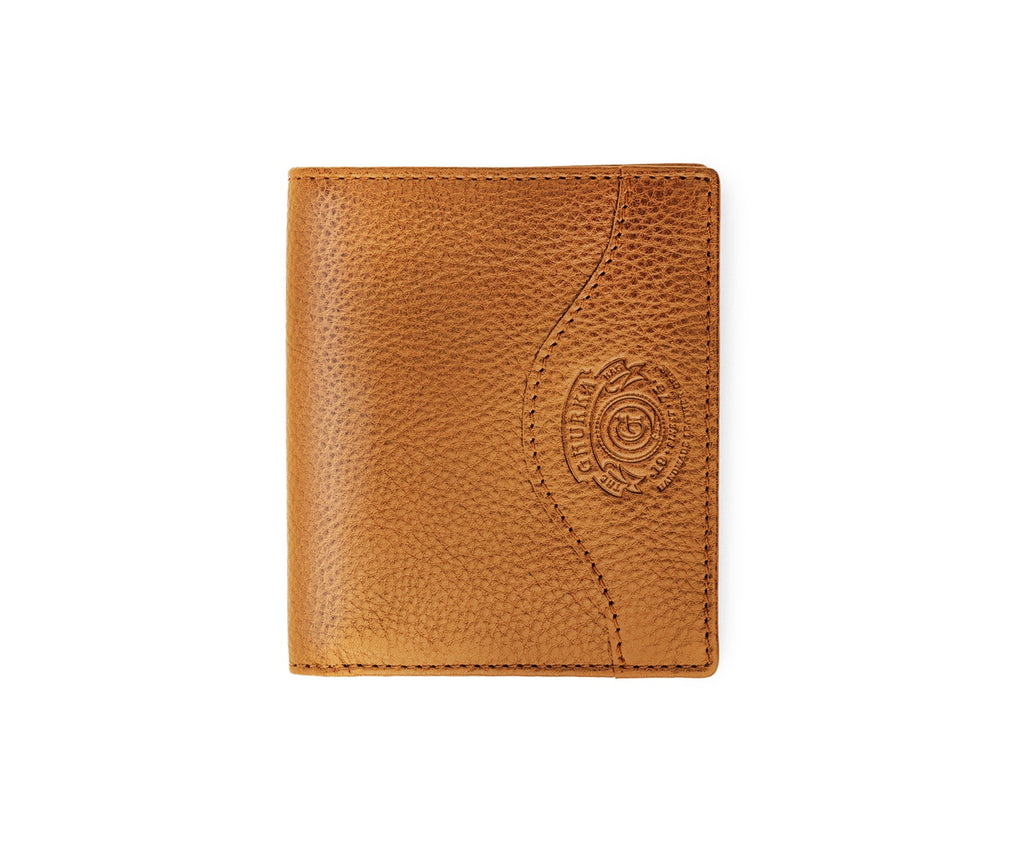 Compact Wallet No. 397 | Vintage Tan Leather - Ghurka