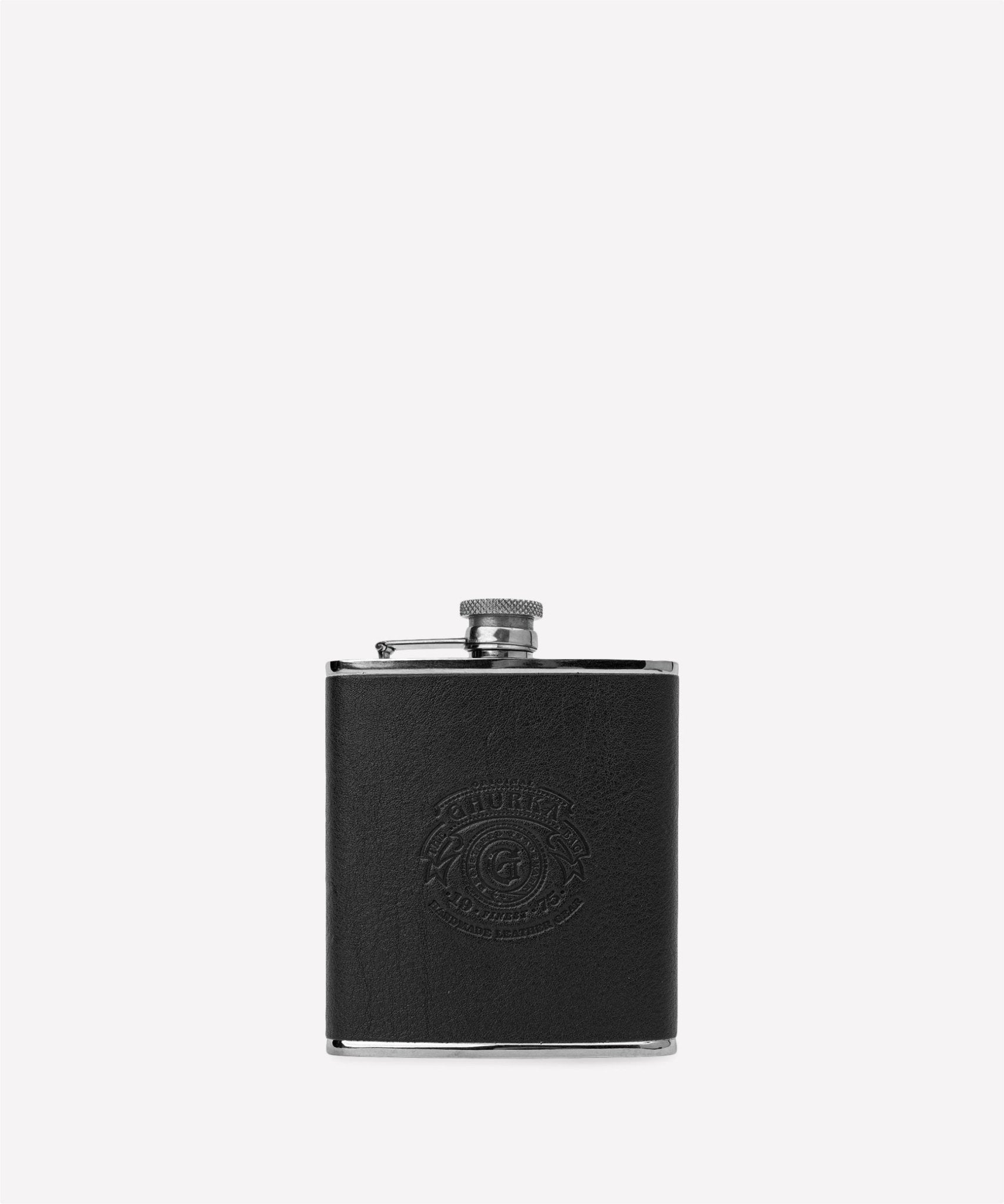 Leather Wrapped Flask – Ghurka
