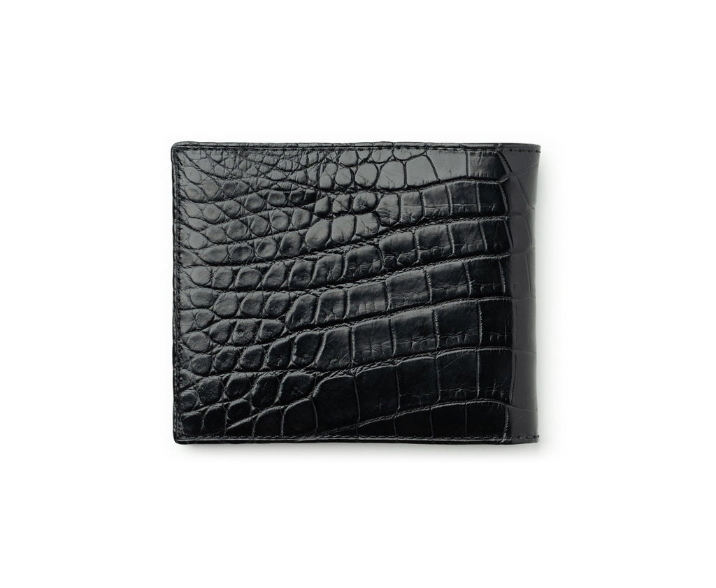 Classic Wallet No. 101 | Black Crocodile - Ghurka