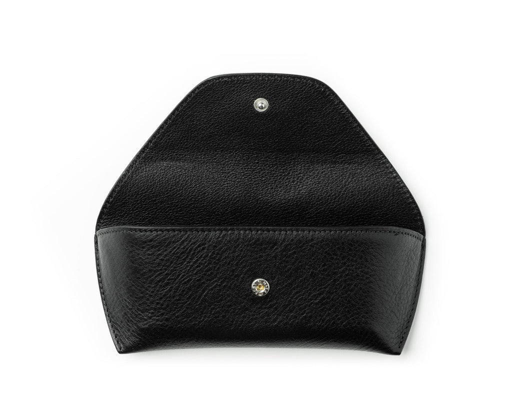 Leather Sunglass Case No. 251 | Vintage Black Leather