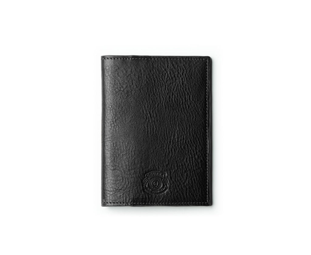 Passport Case | Vintage Black Leather - Ghurka