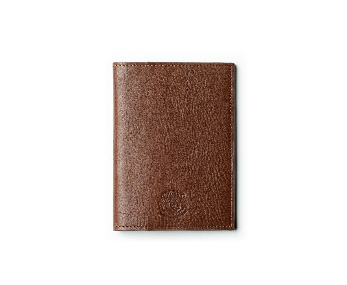 Passport Case | Vintage Chestnut Leather Passport Cover | Ghurka