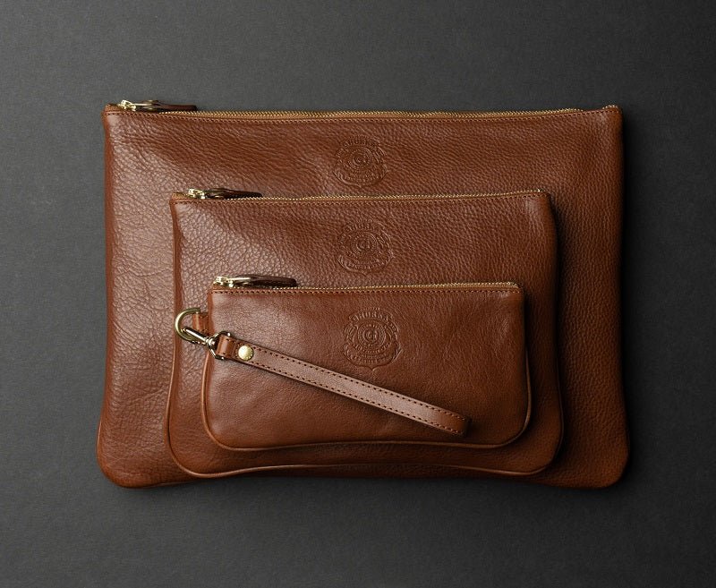 Pouch III No. 65 | Vintage Black Leather - Ghurka