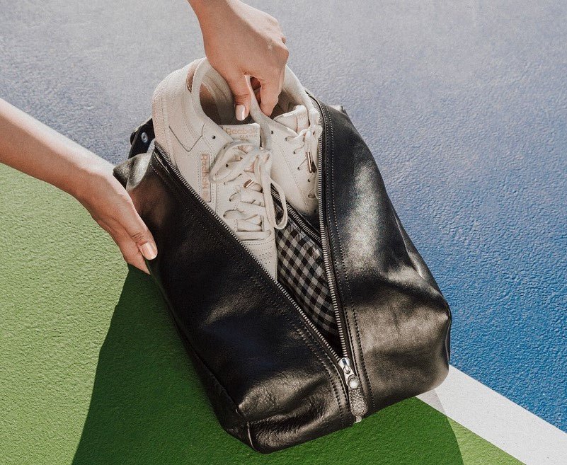 Travel Shoe Kit | Vintage Black Leather - Ghurka