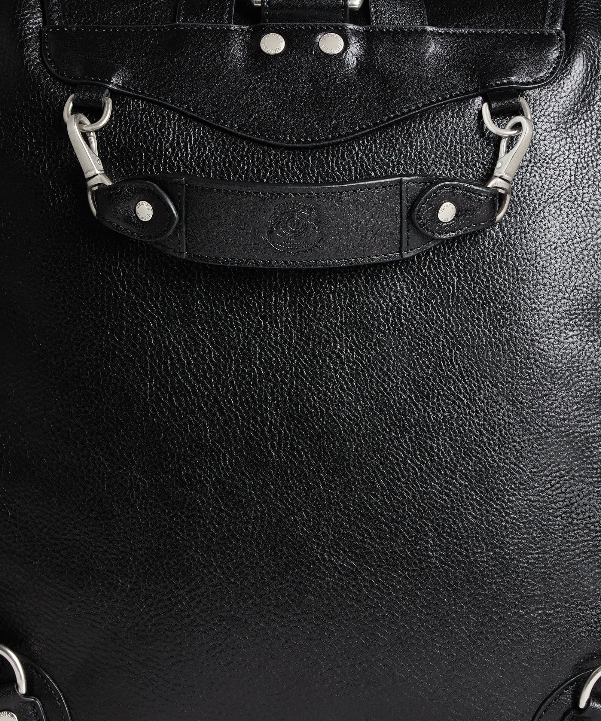 Blazer No. 278 | Vintage Black Leather Backpack | Ghurka
