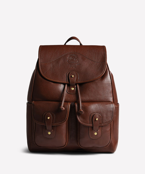 Blazer No. 278 | Vintage Chestnut Leather Backpack | Ghurka