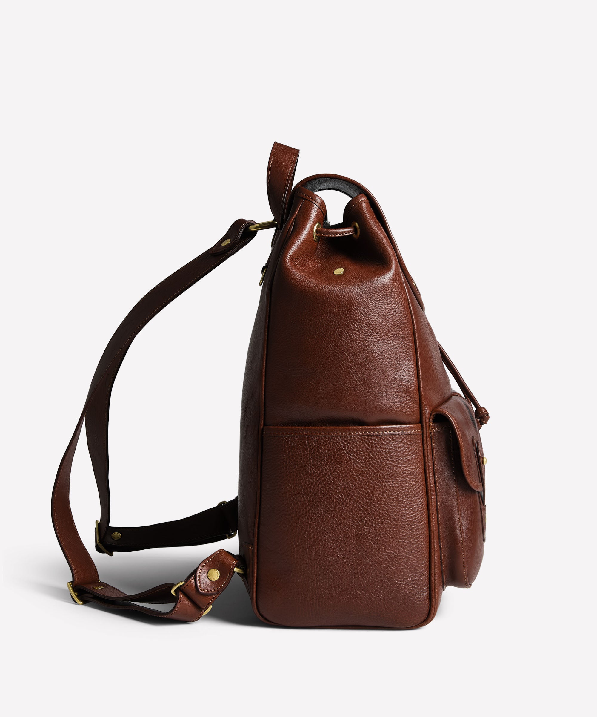 Blazer No. 278 | Vintage Chestnut Leather Backpack | Ghurka