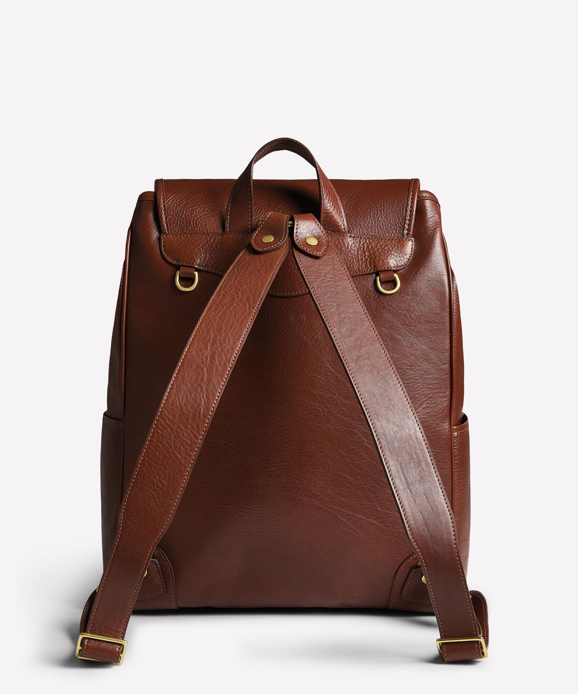Blazer No. 278 | Vintage Chestnut Leather Backpack | Ghurka