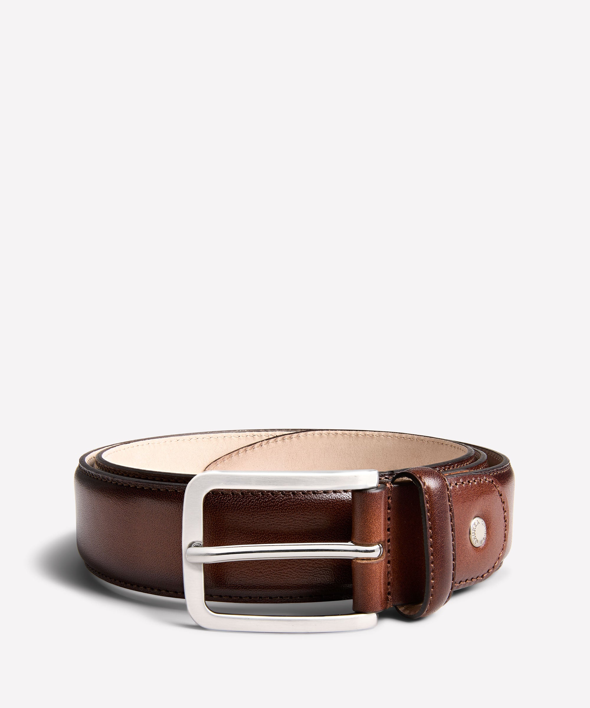 Bergamo Belt No. 352 | Chestnut Burnished Leather | Ghurka