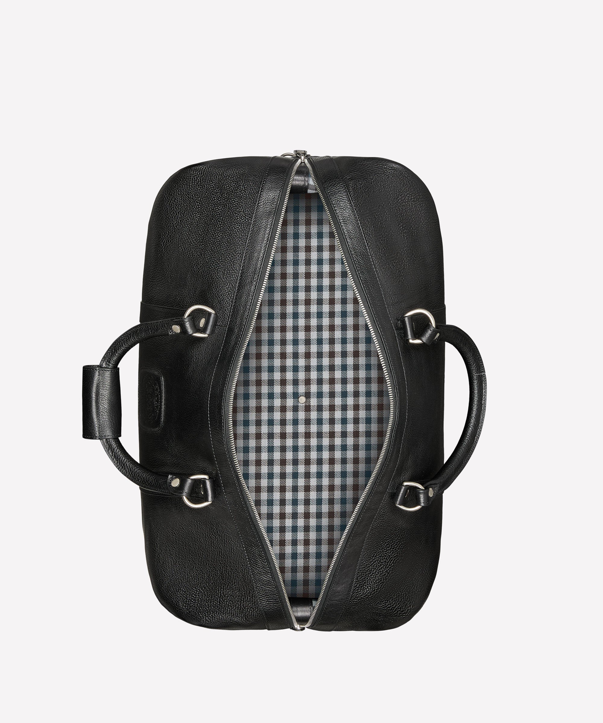 Cavalier II No. 97 | Vintage Black Leather Duffel Bag | Ghurka Icon