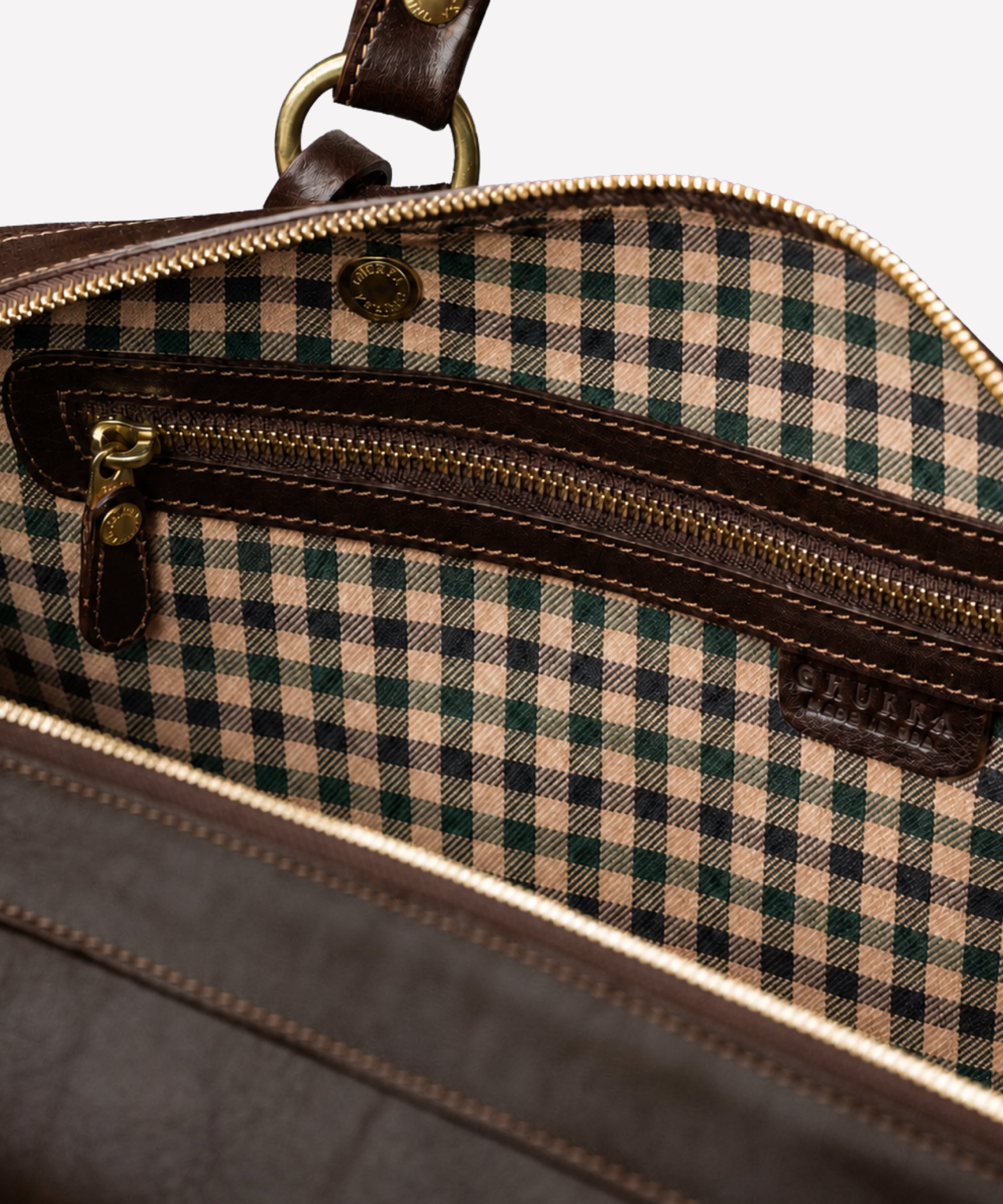 Cavalier II No. 97 | Vintage Walnut Leather Duffel Bag | Ghurka