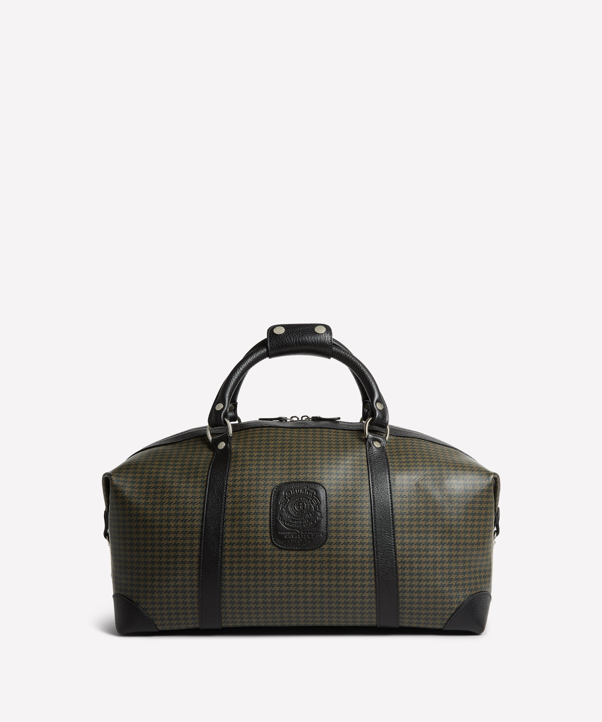 Cavalier I No. 96 | Vintage Black Leather Duffle Bag | Ghurka Icon