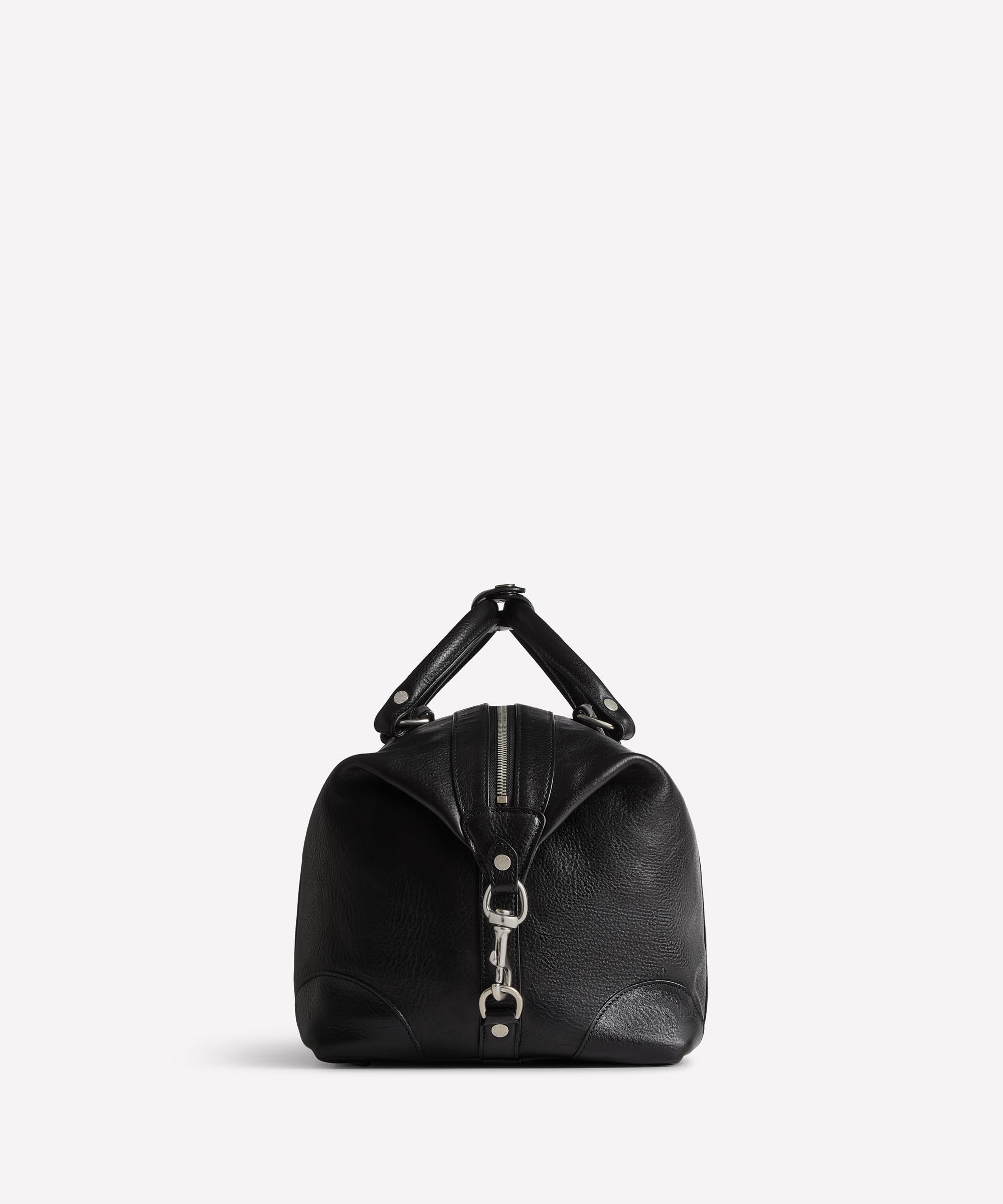Cavalier I No. 96 | Vintage Black Leather Duffle Bag | Ghurka Icon