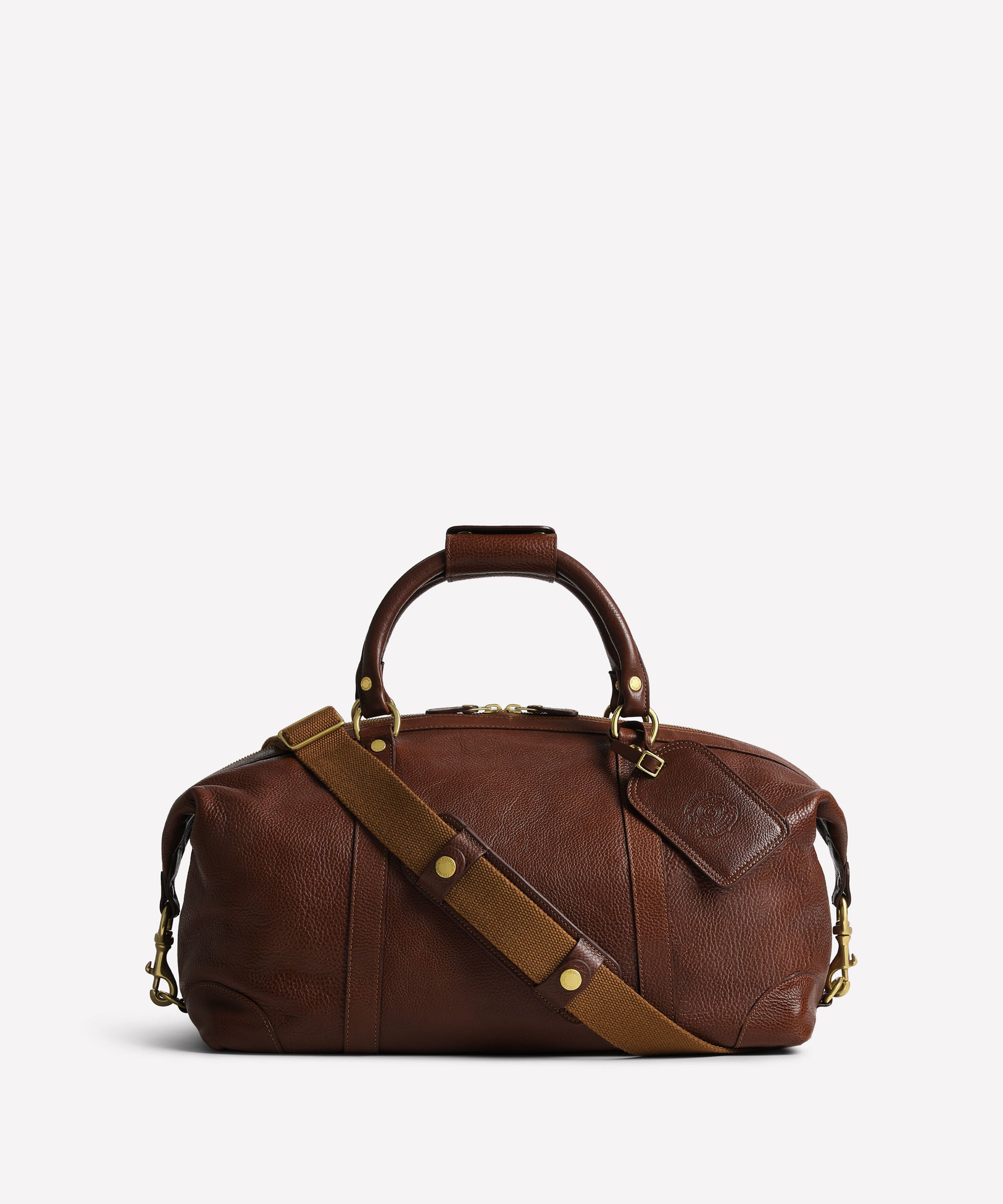 GHURKA No.96 グルカ ボストンバッグ ビンテージ ヴィンテージ Cavalier I No. 96 | Vintage Chestnut Leather Duffle Bag | Ghurka Icon