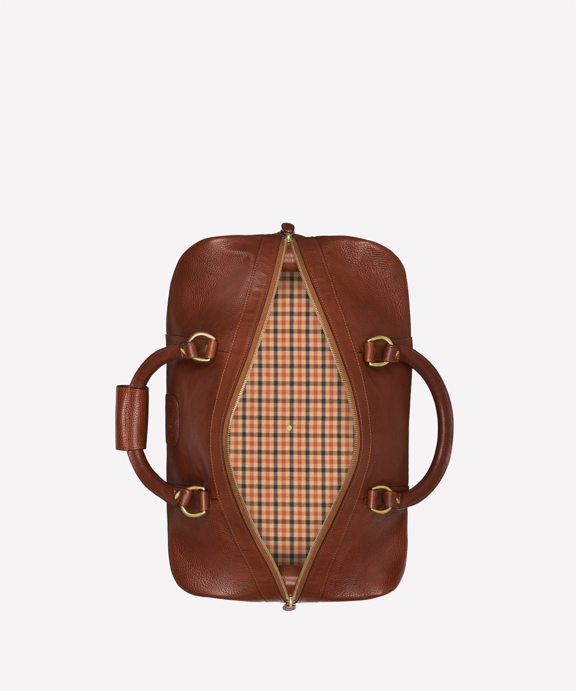 Cavalier I No. 96 | Vintage Chestnut Leather Duffle Bag | Ghurka Icon
