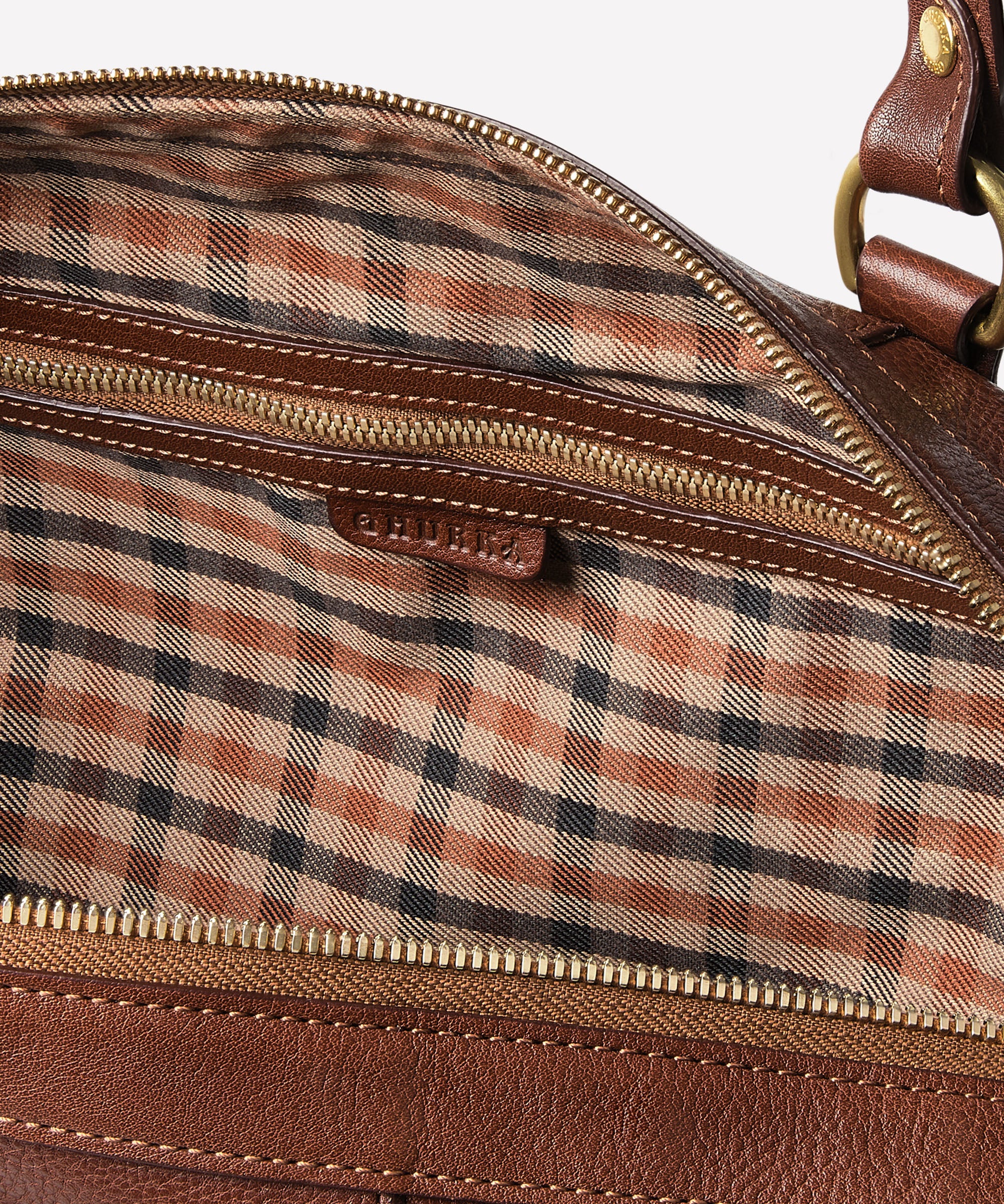 GHURKA No.96 グルカ ボストンバッグ ビンテージ ヴィンテージ Cavalier I No. 96 | Vintage Chestnut Leather Duffle Bag | Ghurka Icon