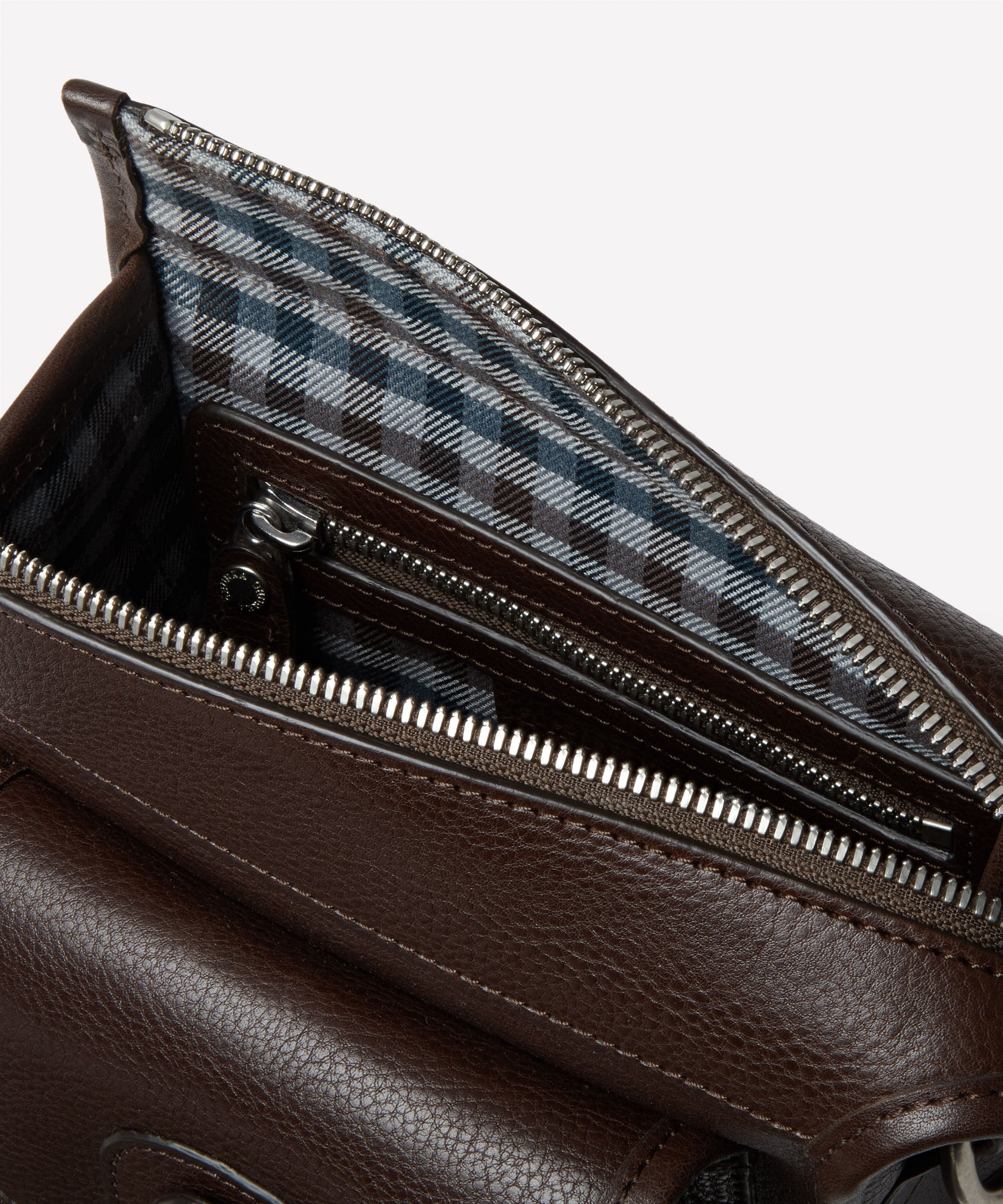 Citypack No. 270 | Vintage Walnut Leather Crossbody Bag | Ghurka