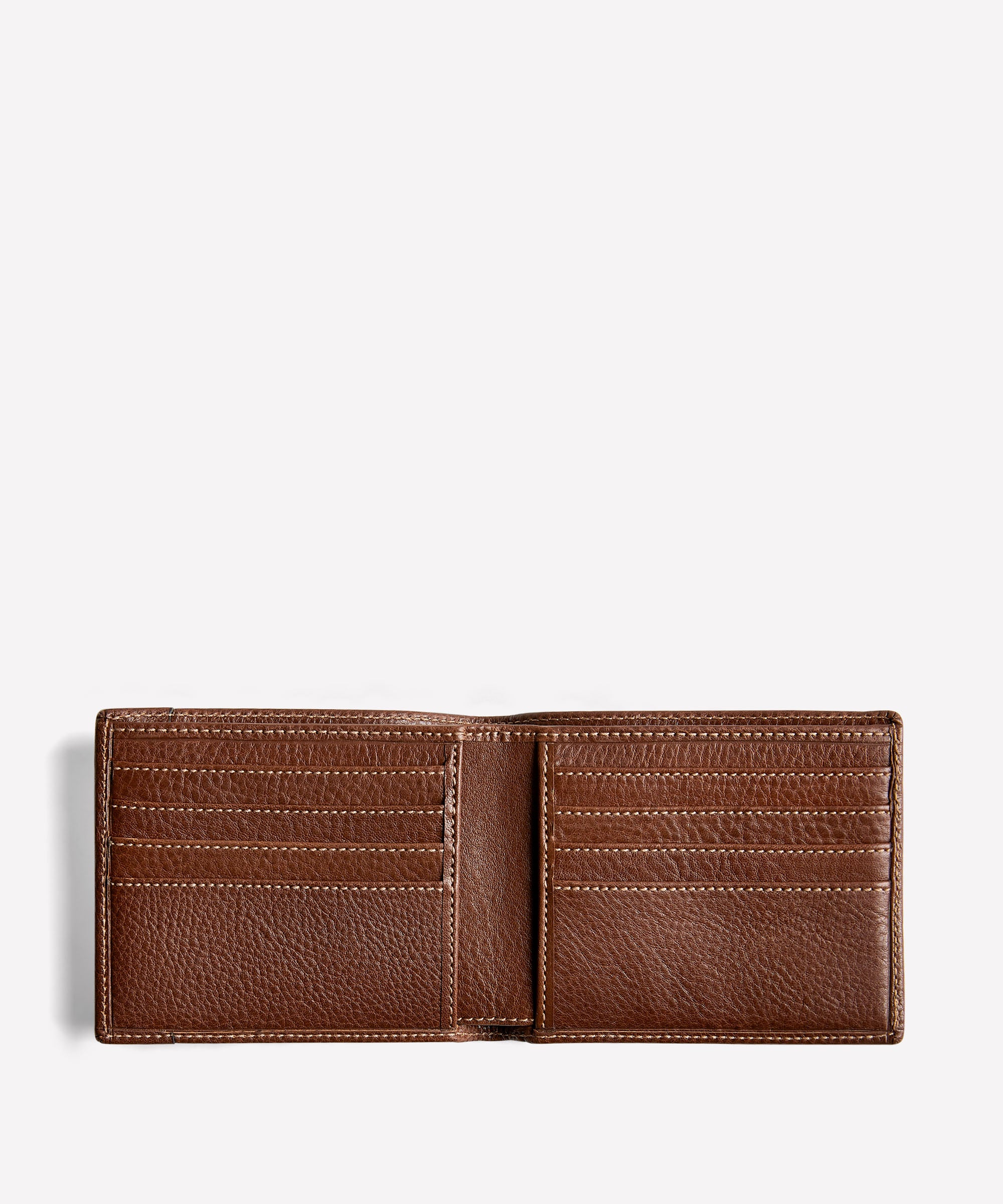 K.N ◆手縫い◆Middle Leather Wallet☆フラップ無し Classic Wallet No. 101 | Vintage Chestnut Leather Wallet | Ghurka