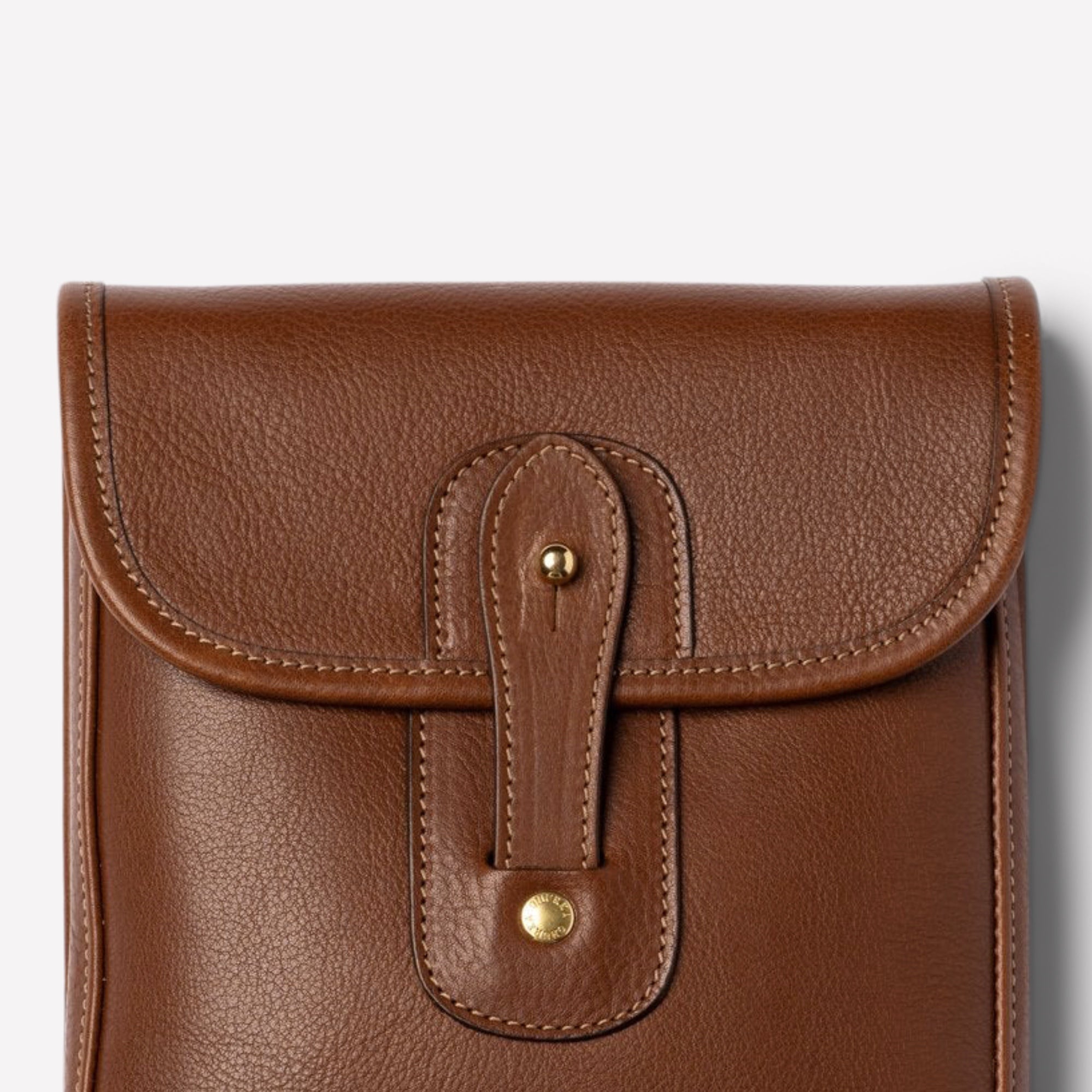 Pocket II No. 202 | Vintage Chestnut Leather Pouch | Ghurka