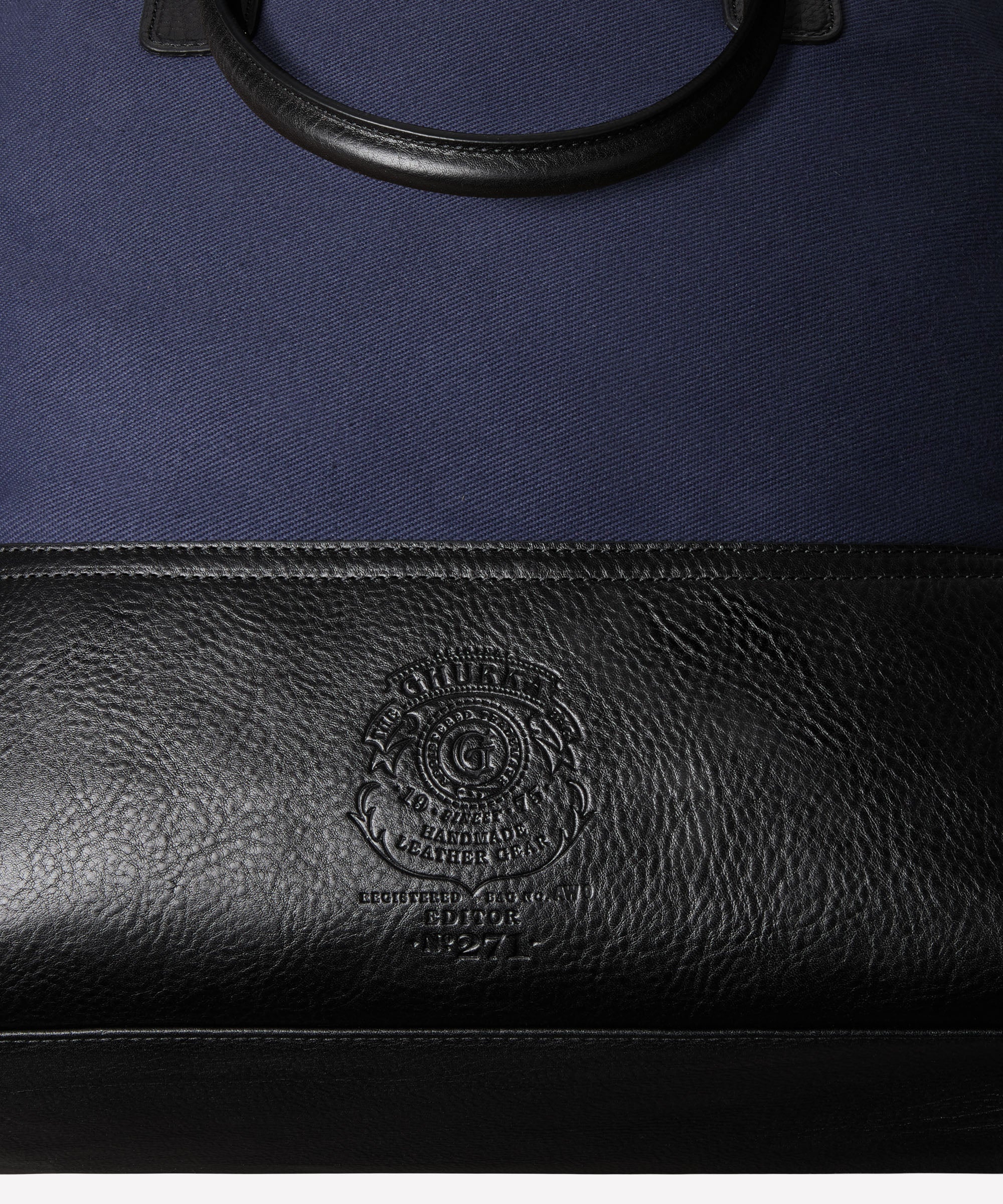 Editor No. 271 | Navy Twill Tote Bag | Ghurka