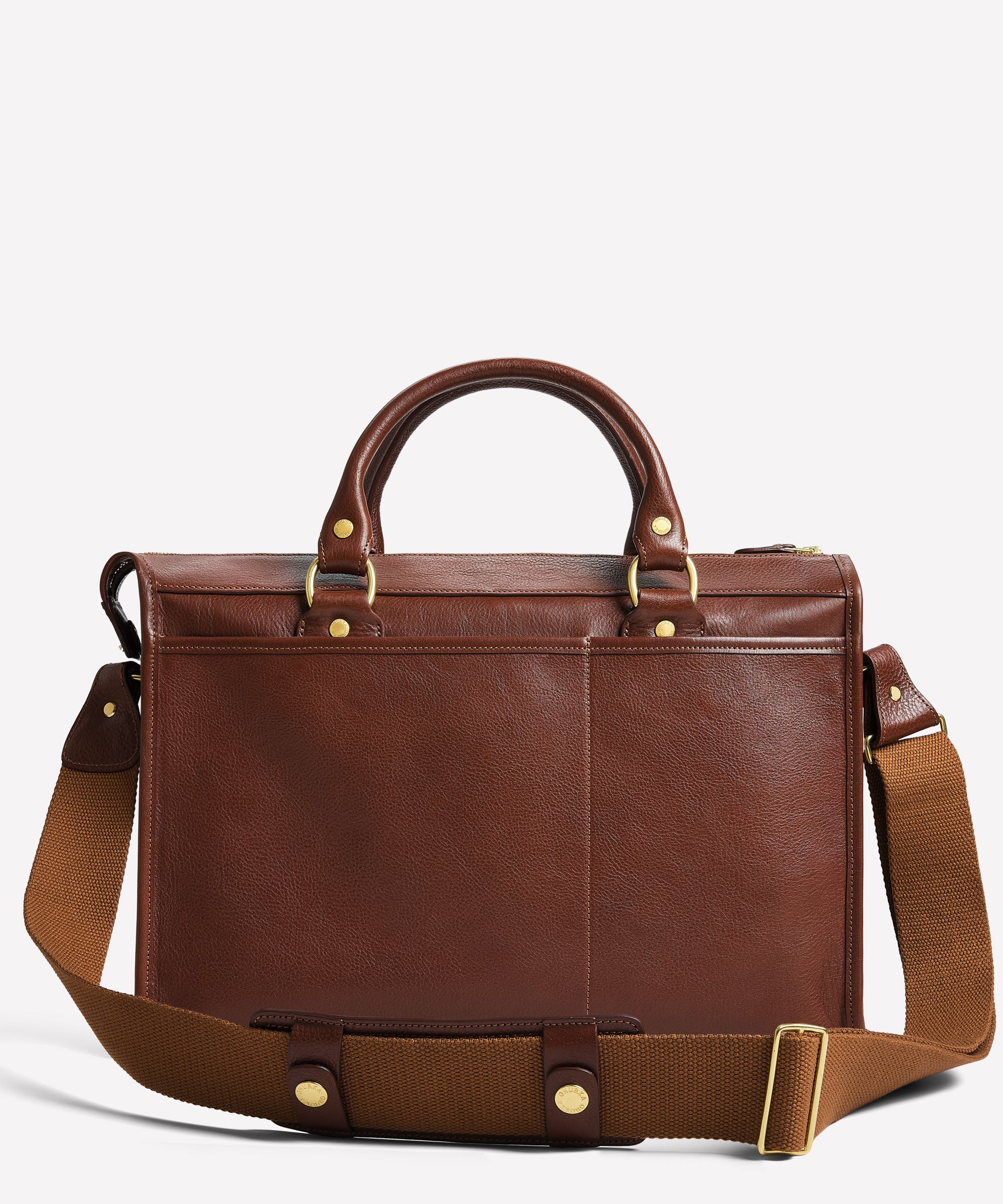 美品 GHURKA グルカ No.5 The Examiner MH刻印 バッグ Examiner No. 5 | Vintage Chestnut Leather Briefcase | Iconic
