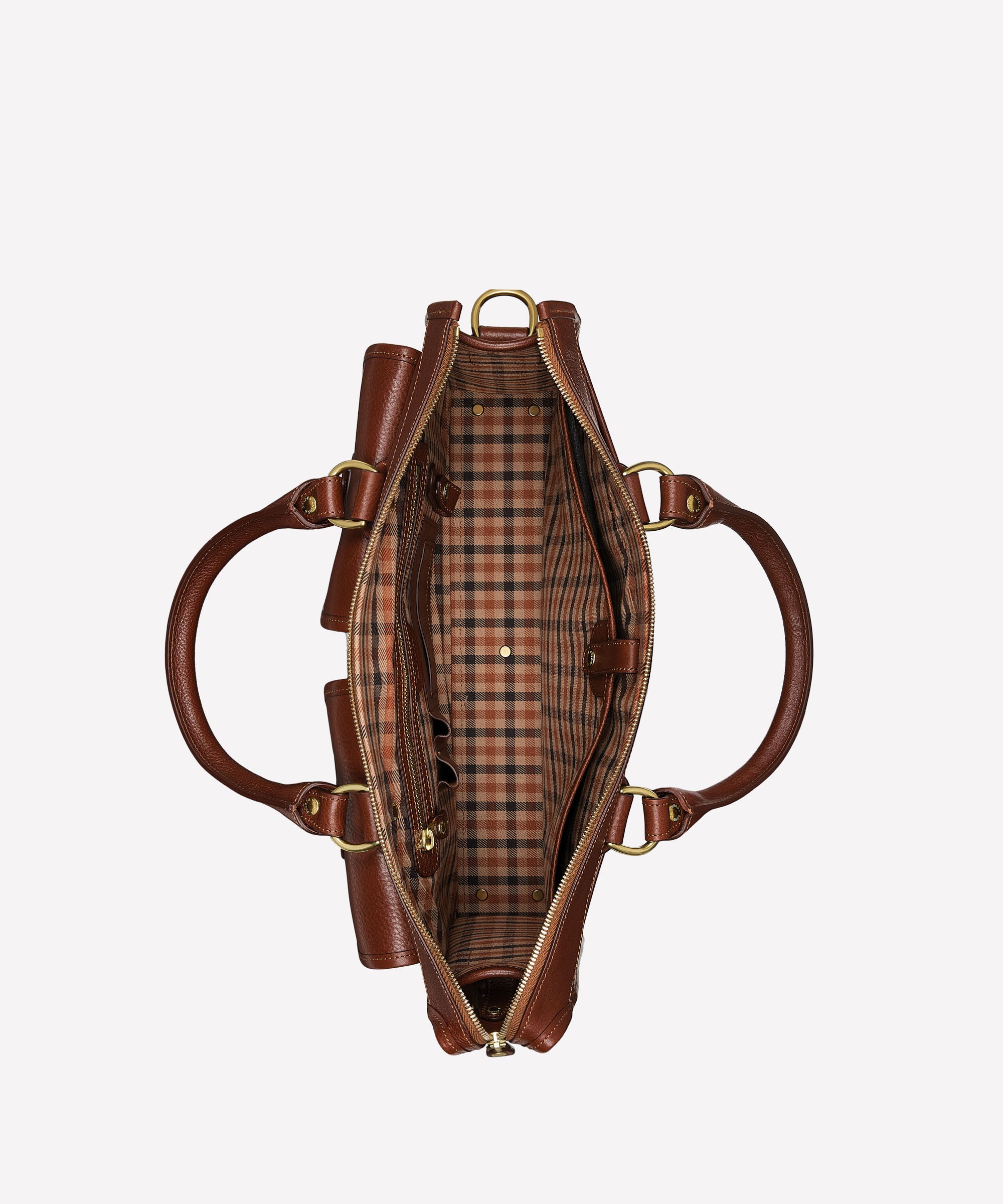 Examiner No. 5 | Vintage Chestnut Leather Briefcase | Iconic