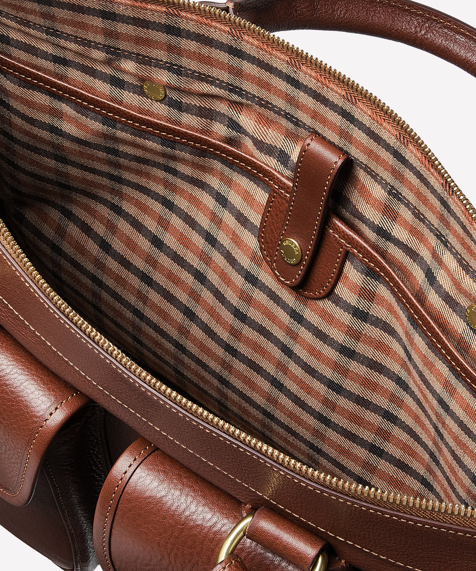 美品 GHURKA グルカ No.5 The Examiner MH刻印 バッグ Examiner No. 5 | Vintage Chestnut Leather Briefcase | Iconic
