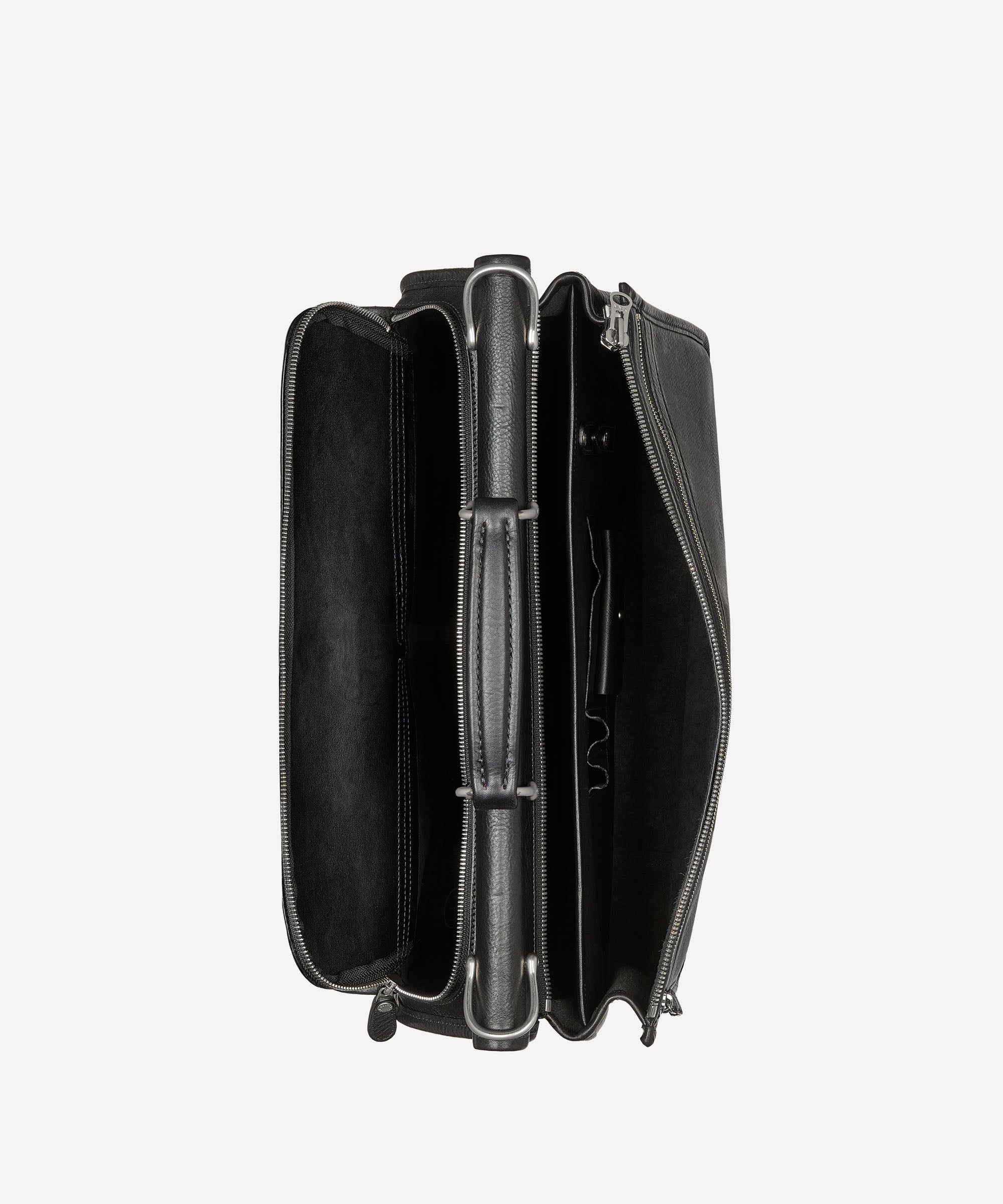 Garrison No. 147 | Vintage Black Leather Briefcase | Ghurka