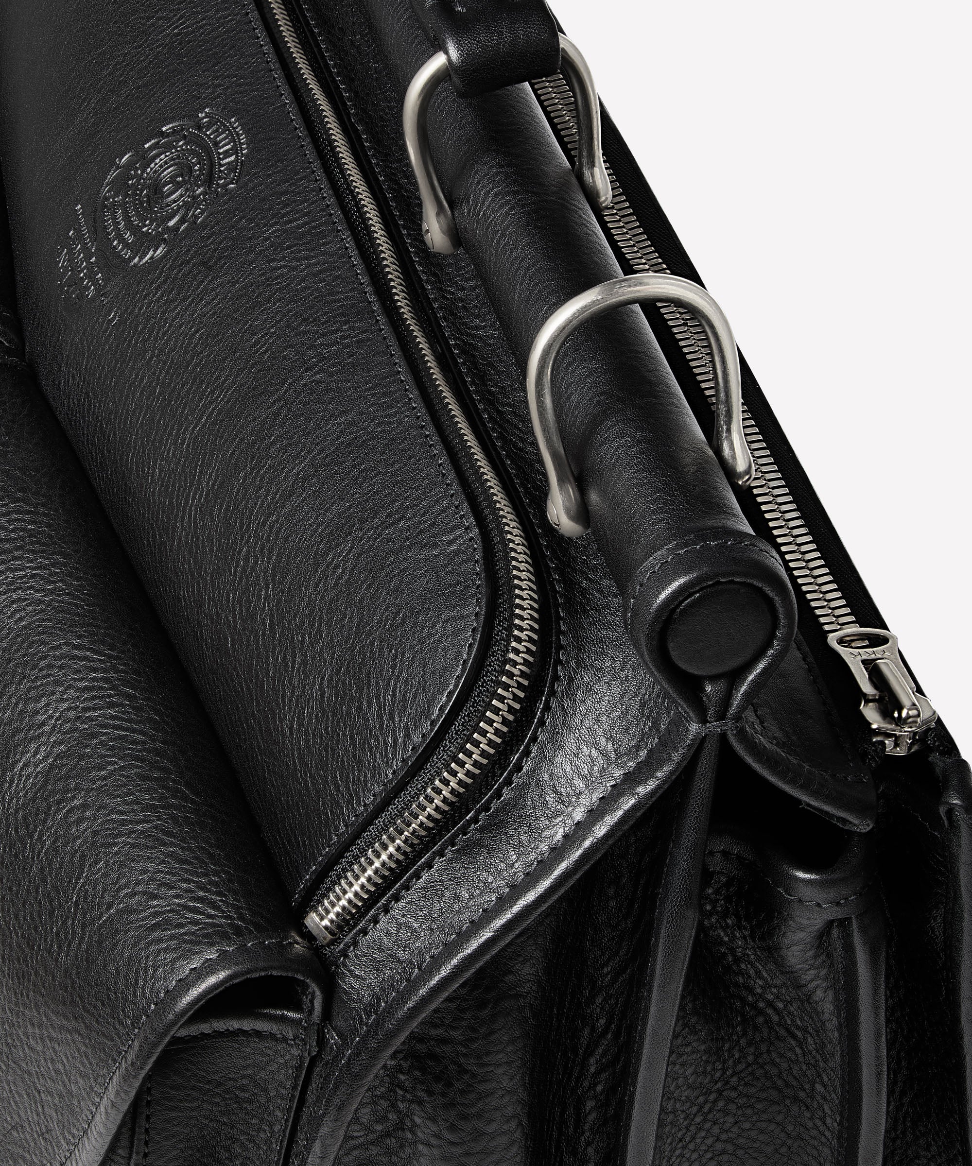 Garrison No. 147 | Vintage Black Leather Briefcase | Ghurka