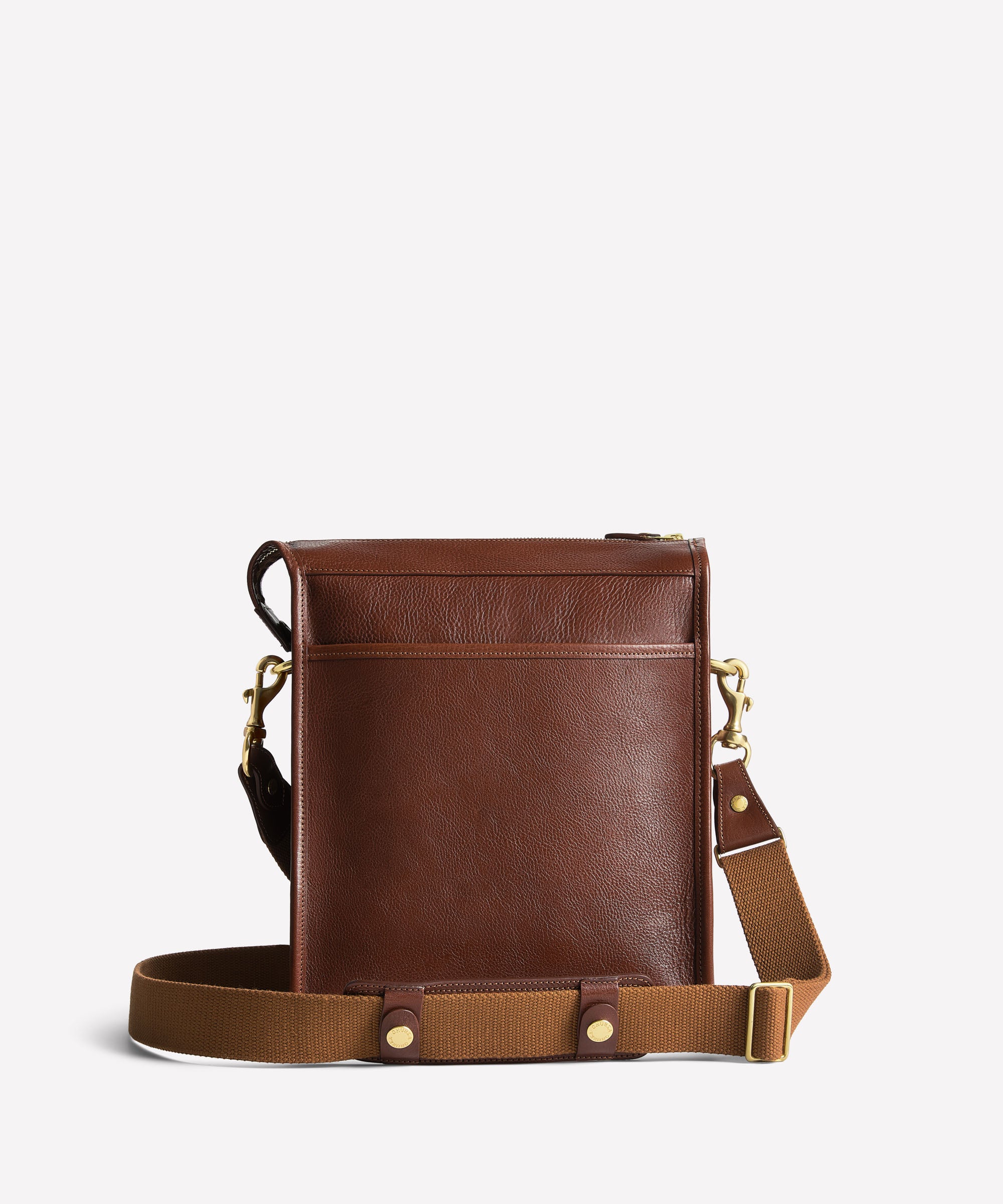 Gearpack No. 4 | Vintage Chestnut Leather Crossbody Bag | Ghurka