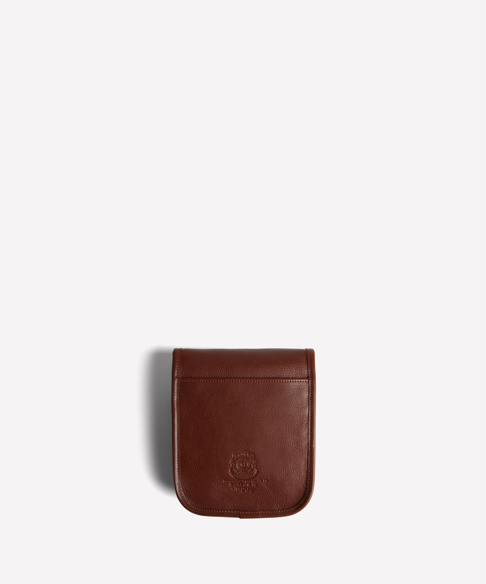 Harlow II No. 204 | Vintage Chestnut Leather Crossbody Bag | Ghurka