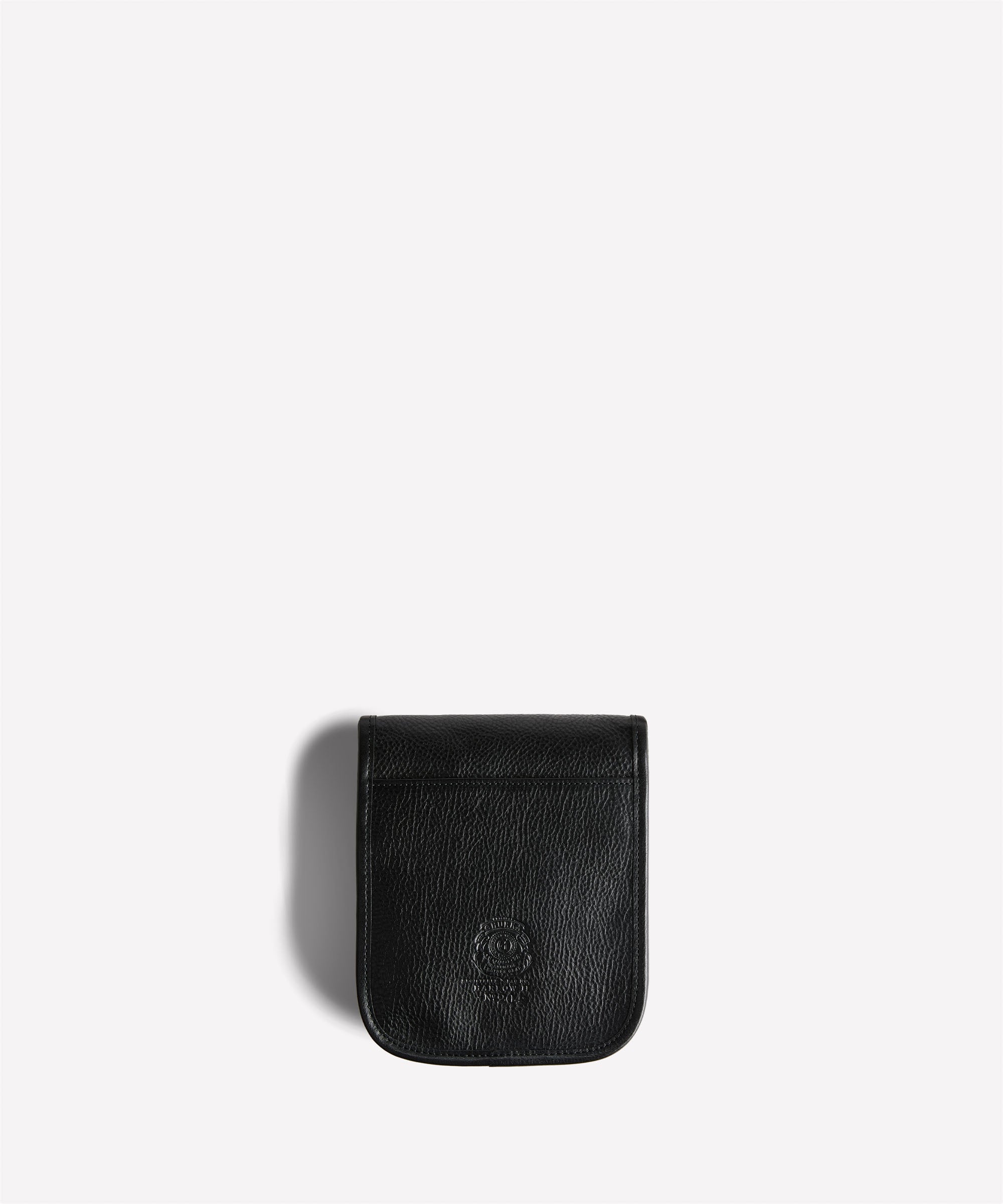 Harlow II No. 204 | Vintage Black Leather Crossbody Bag | Ghurka