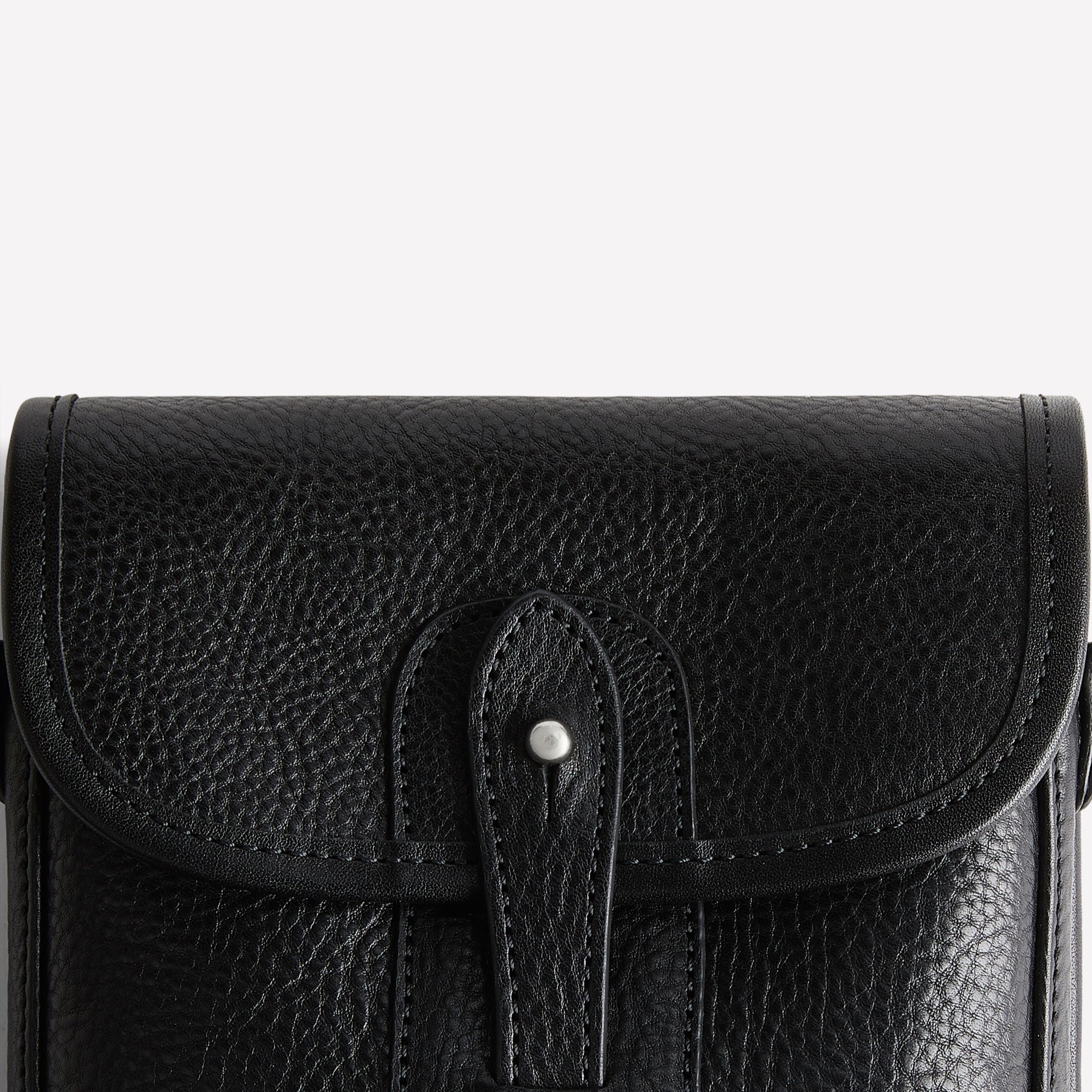 バッグ BLACK leather bag Lexi - Black Woven Classic Leather