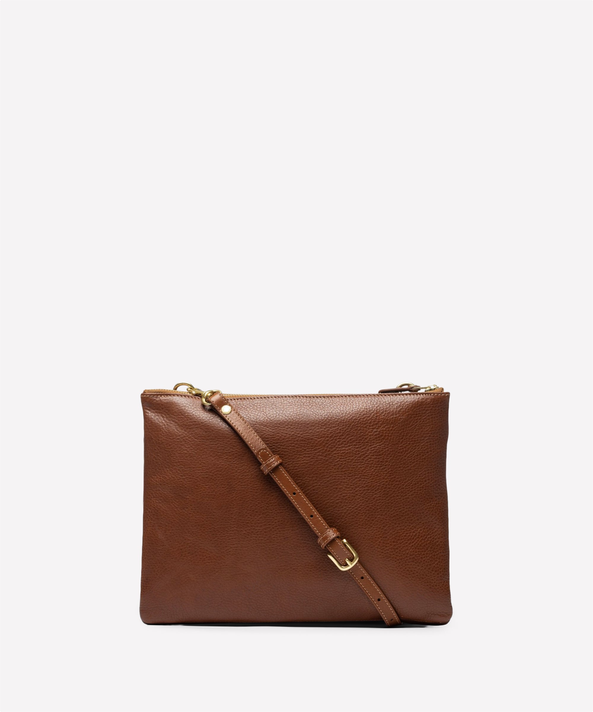 Match No. 229 | Vintage Chestnut Leather Handbag | Ghurka