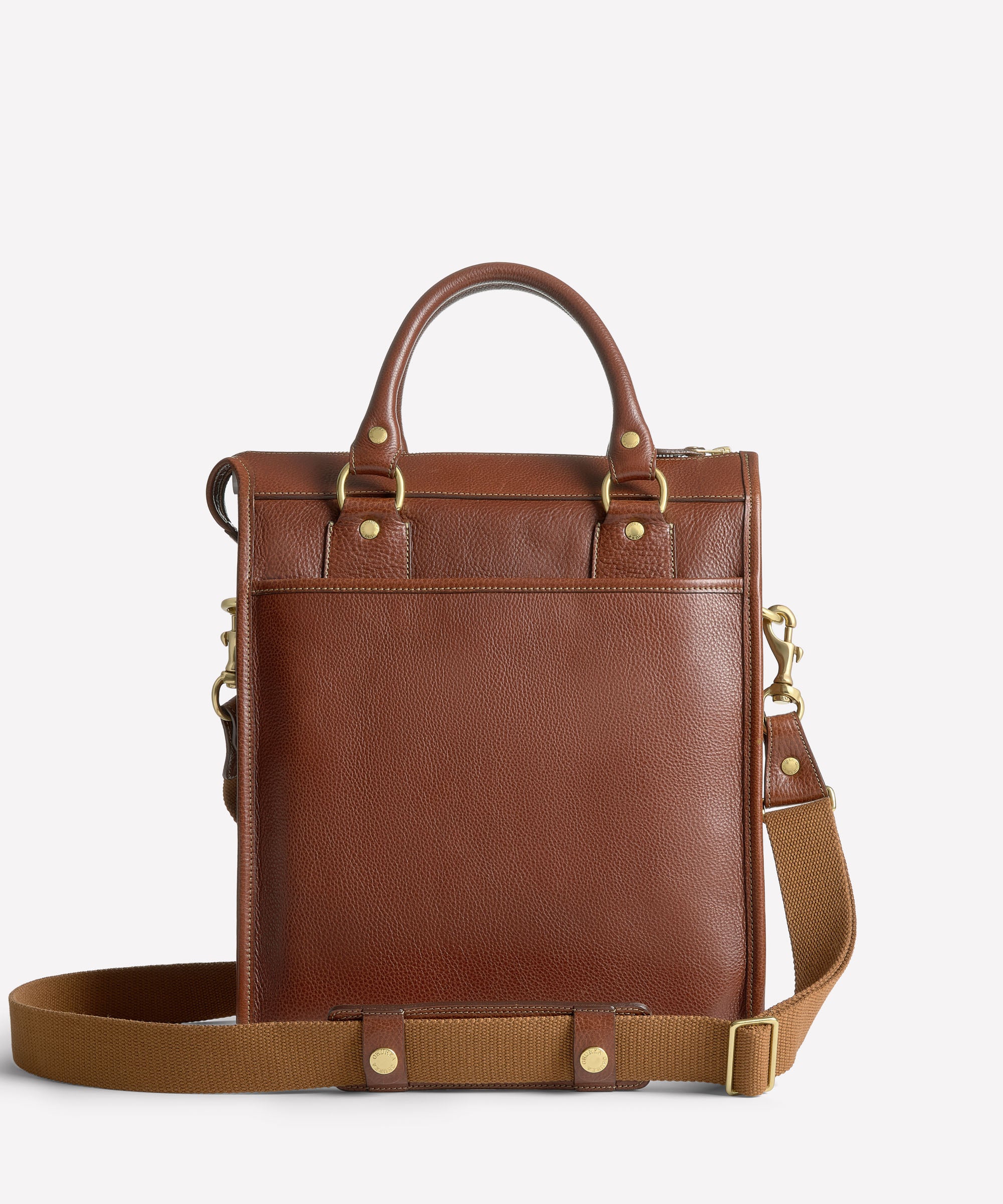 Overlander No. 3 | Vintage Chestnut Leather Briefcase | Ghurka
