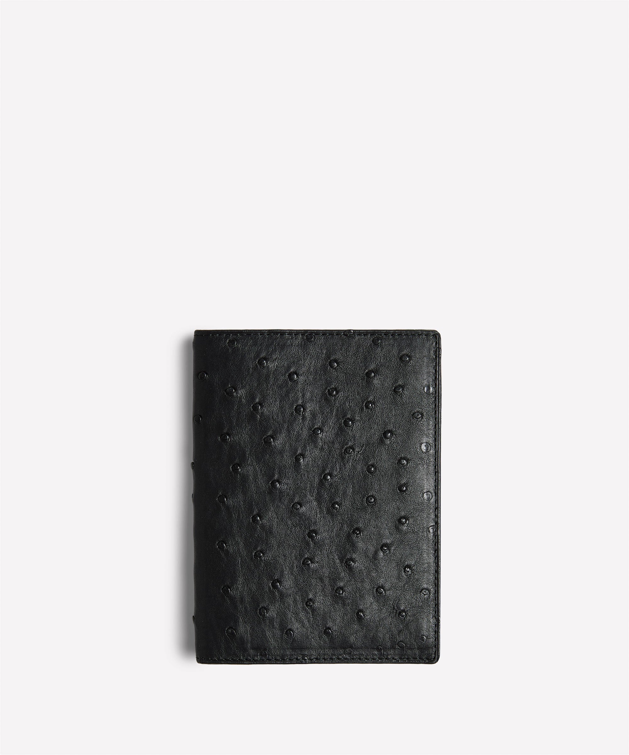 Passport Case | Vintage Black Leather Passport Cover | Ghurka