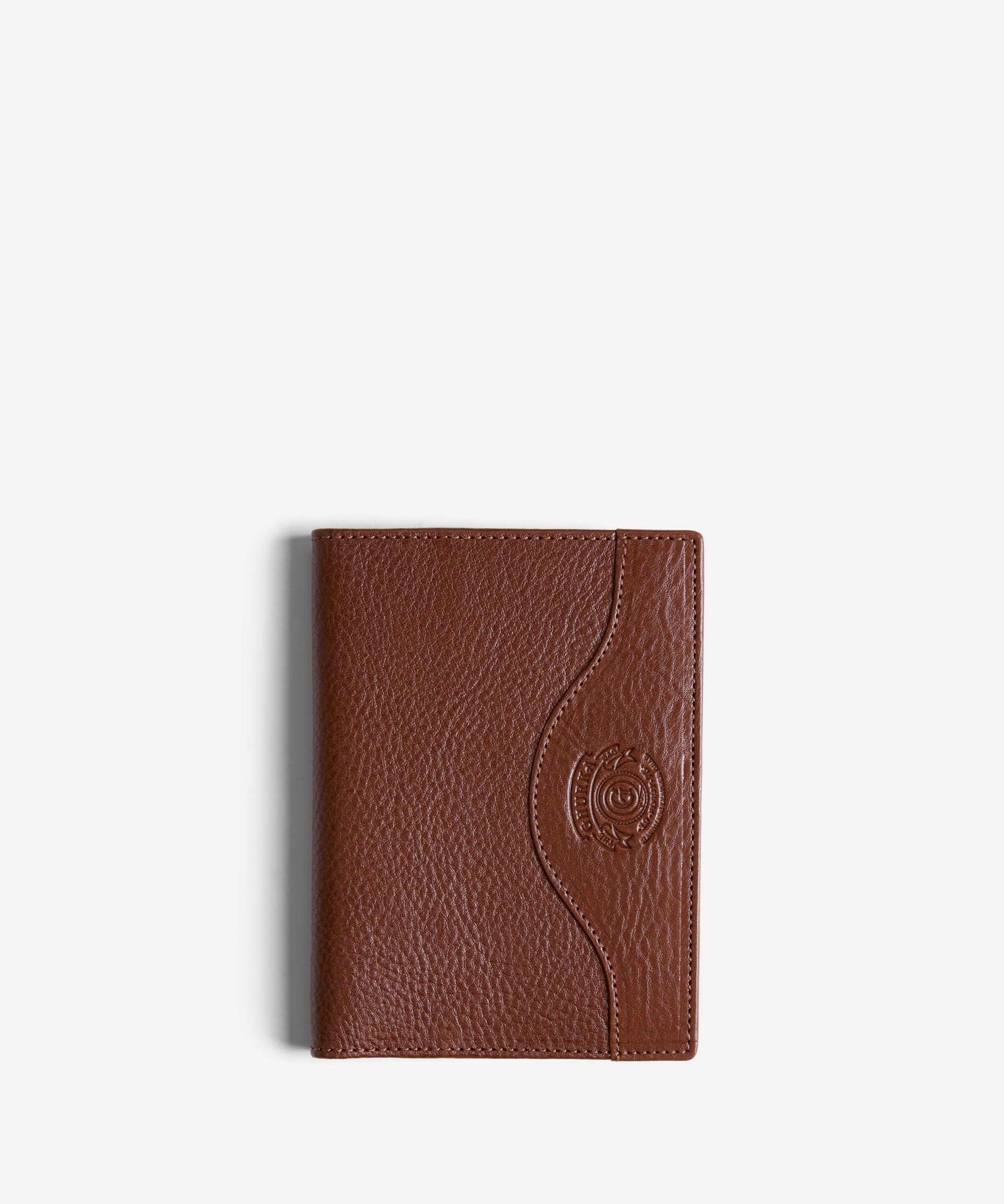 Passport Case | Vintage Chestnut Leather Passport Cover | Ghurka