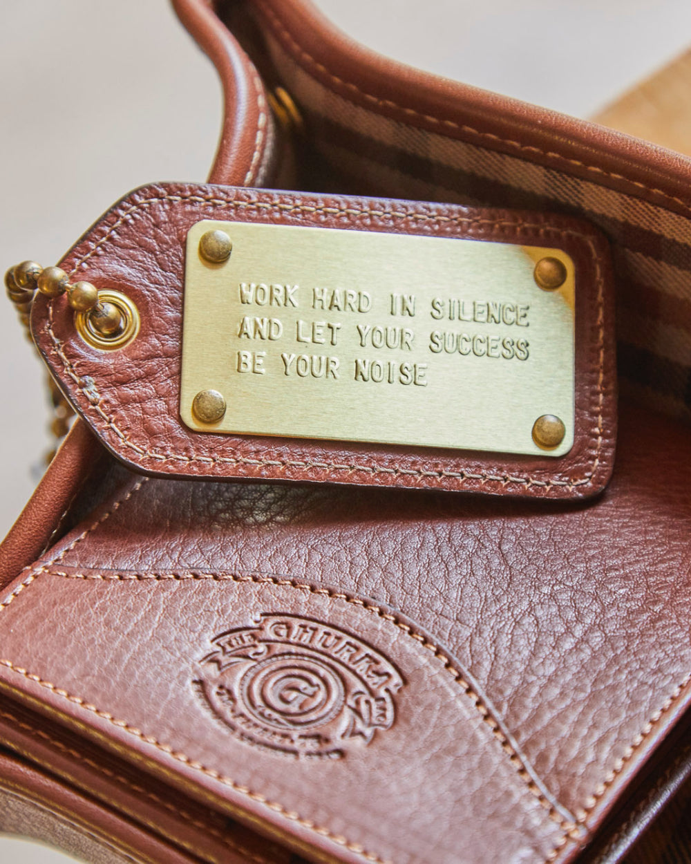 Cache No. 163 | Vintage Black Leather Travel Pouch | Ghurka