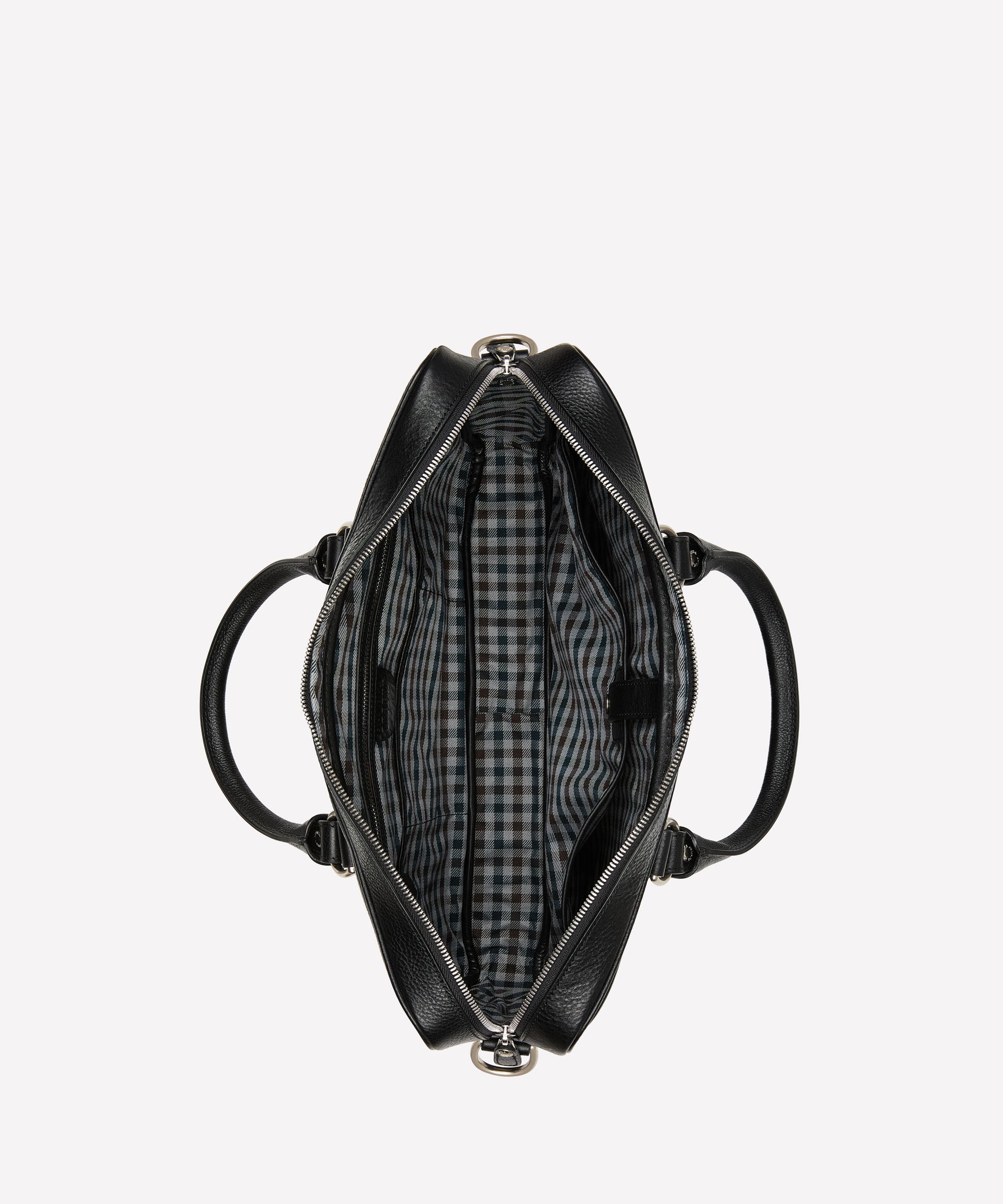 Scout No. 295 | Vintage Black Leather Slim Briefcase | Ghurka