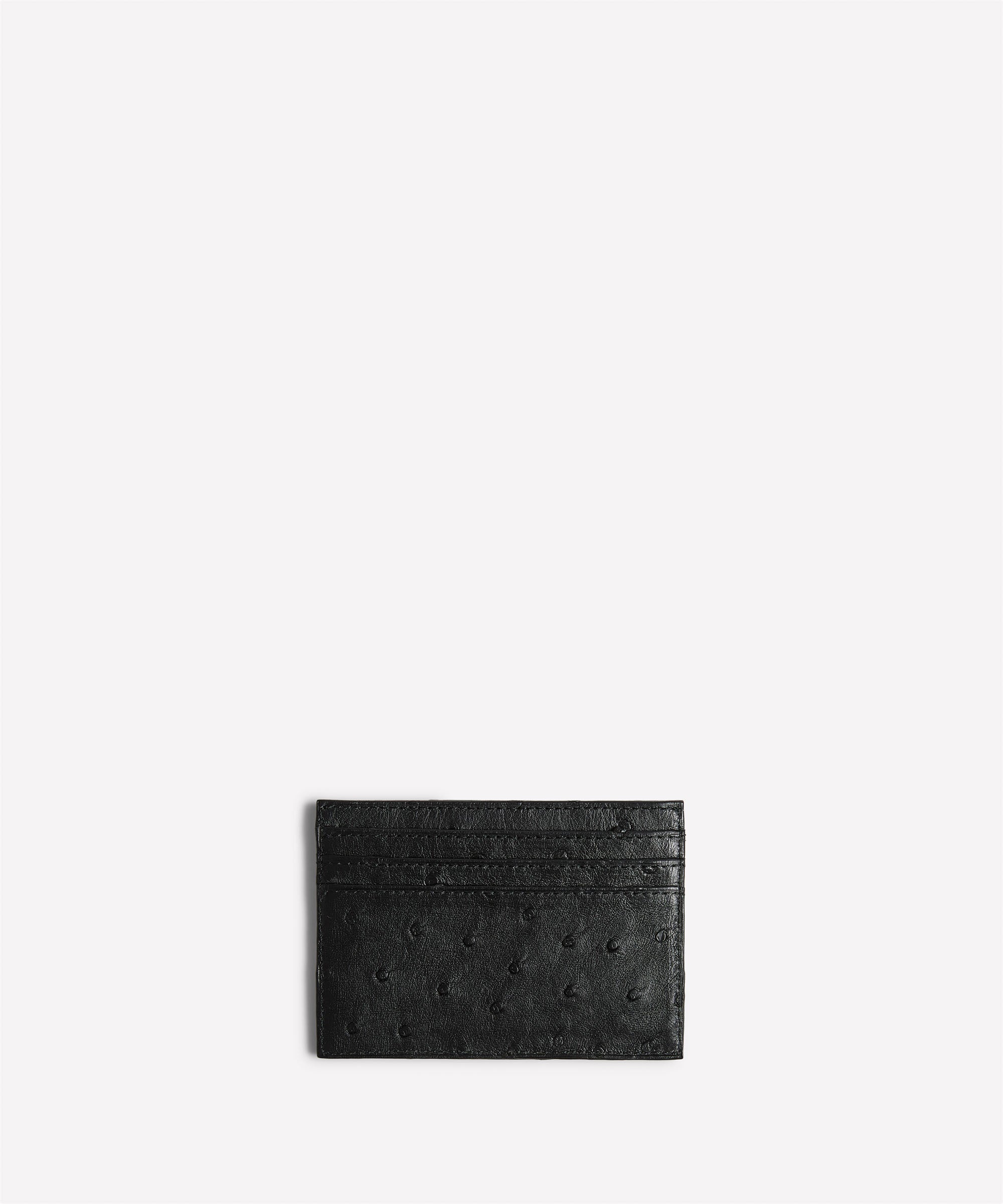 Slim Credit Card Case No. 204 | Black Crocodile Card Case | Ghurka