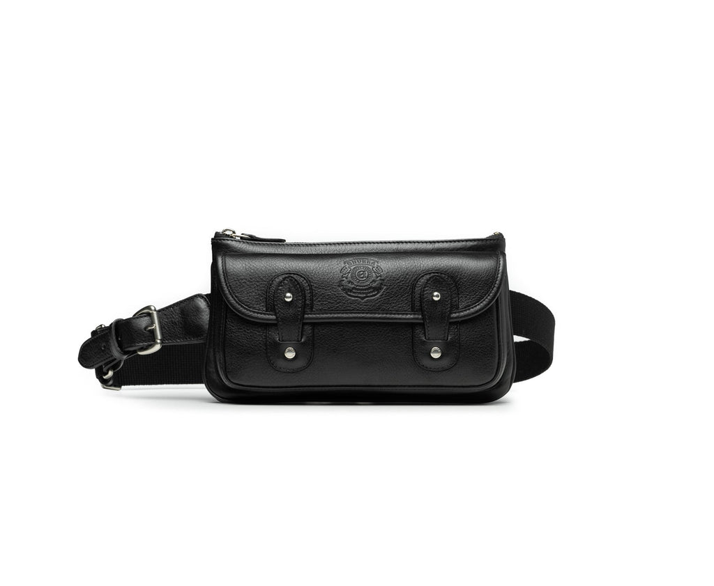 Belt Bag No. 114 | Vintage Black Leather - Ghurka