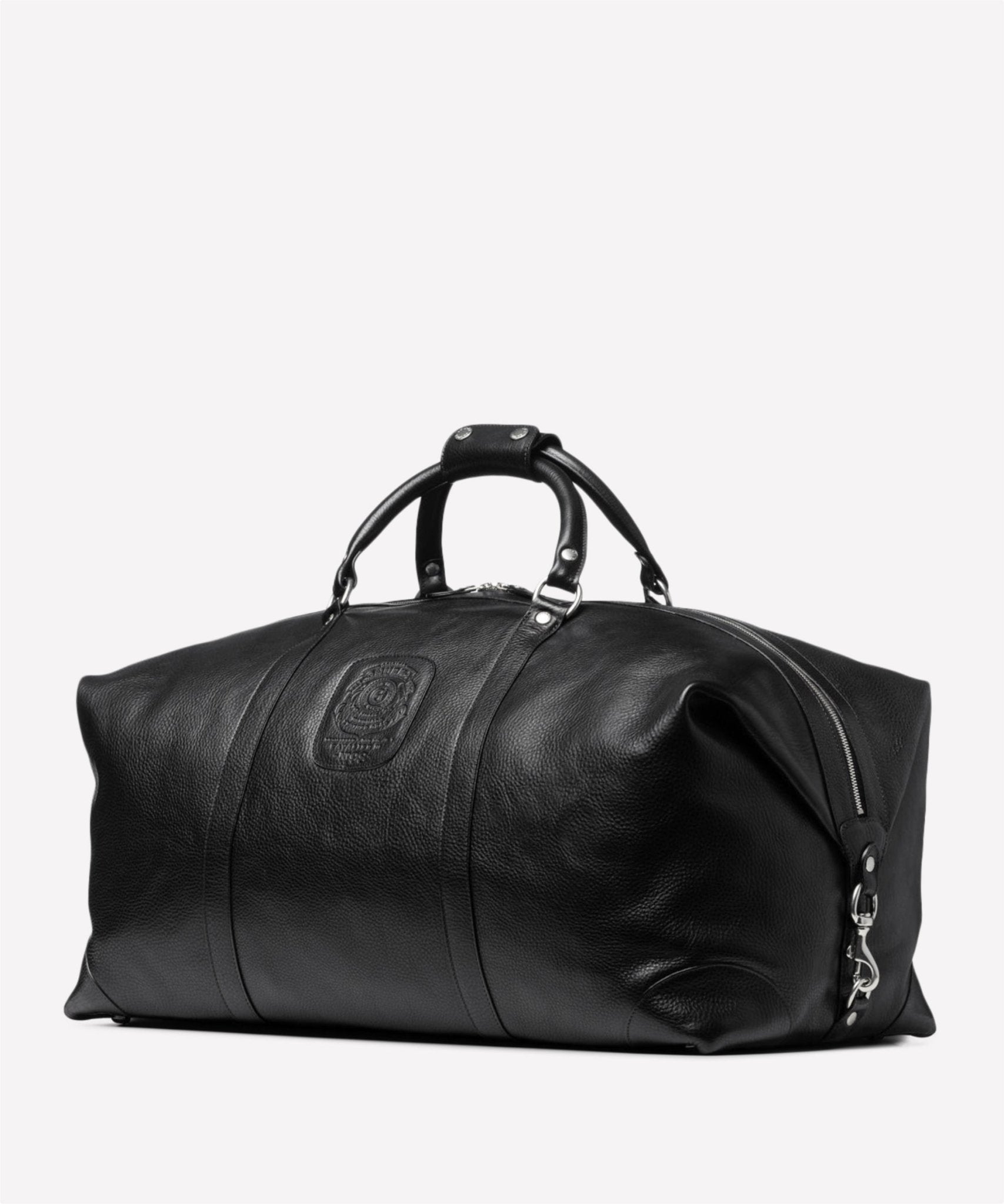 Cavalier III No. 98 | Vintage Black Leather Duffle Bag | Ghurka Icon