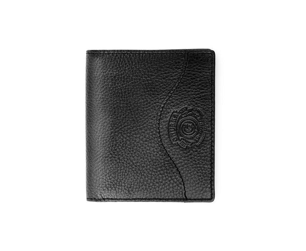Compact Wallet No. 397 | Vintage Black Leather - Ghurka
