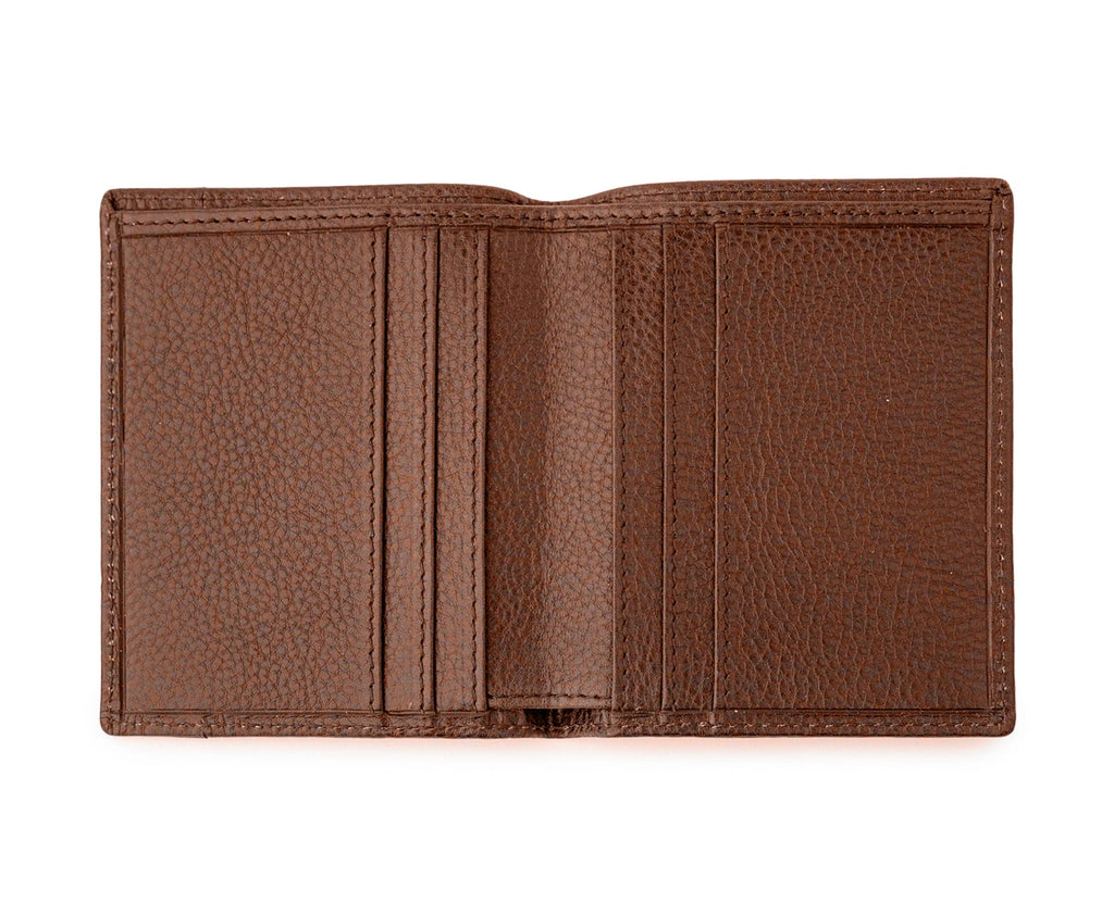 Compact Wallet No. 397 | Vintage Chestnut Leather - Ghurka