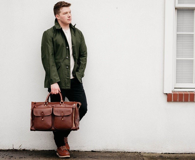 Express No. 2 | Khaki Twill - Vintage Chestnut - Ghurka