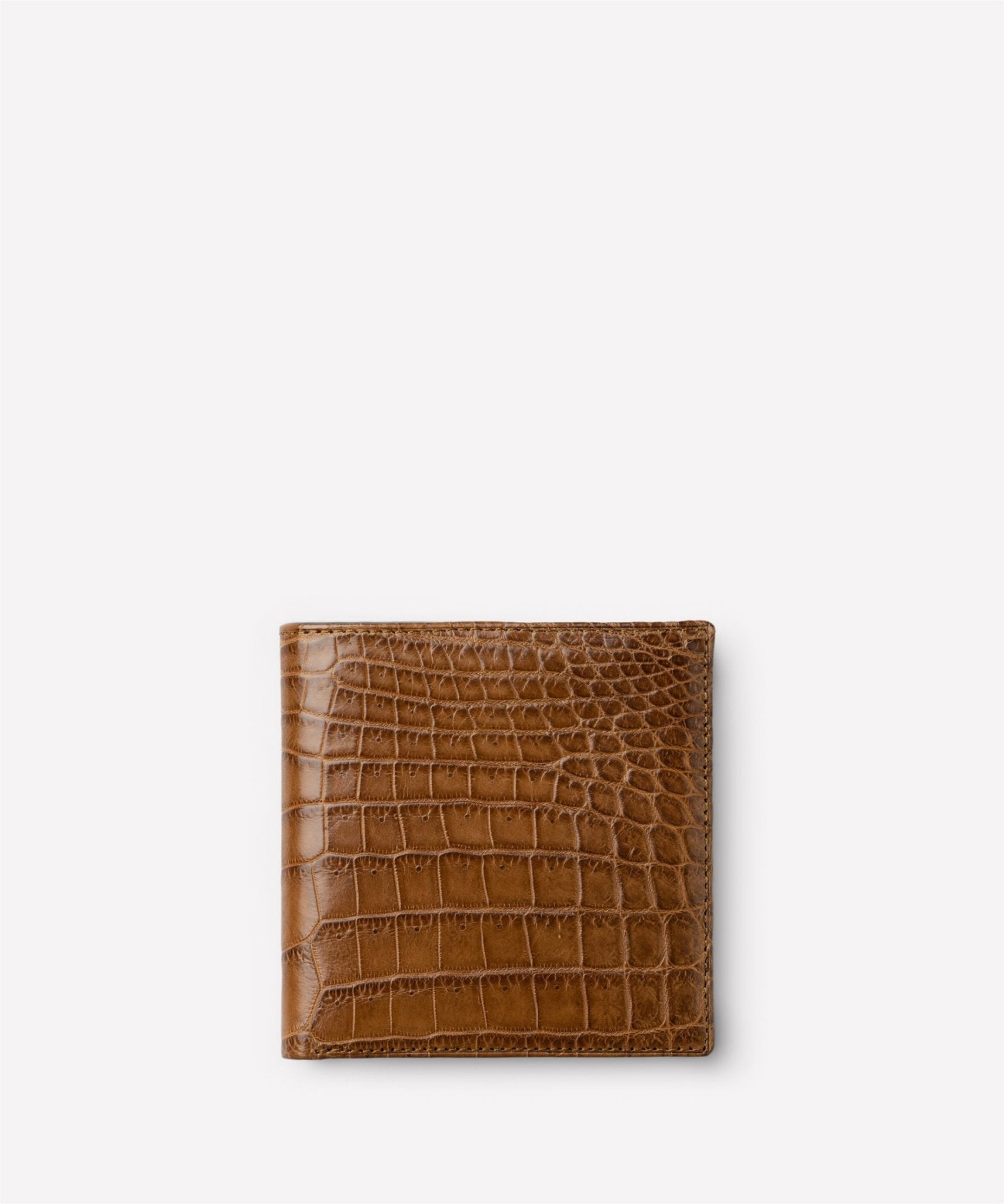 Classic Wallet No. 101 | Chestnut Crocodile | Ghurka