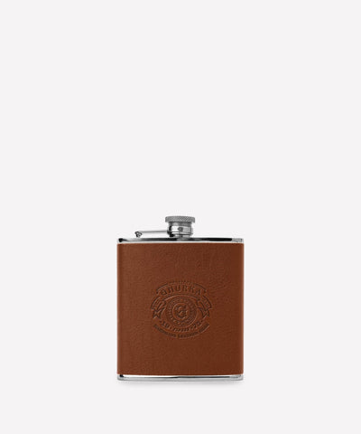 Leather Wrapped Flask - Ghurka