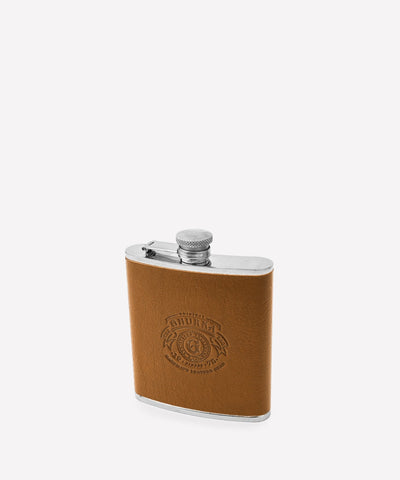 Leather Wrapped Flask - Ghurka