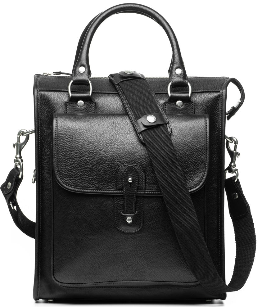Overlander No. 3 | Vintage Black Leather - Ghurka