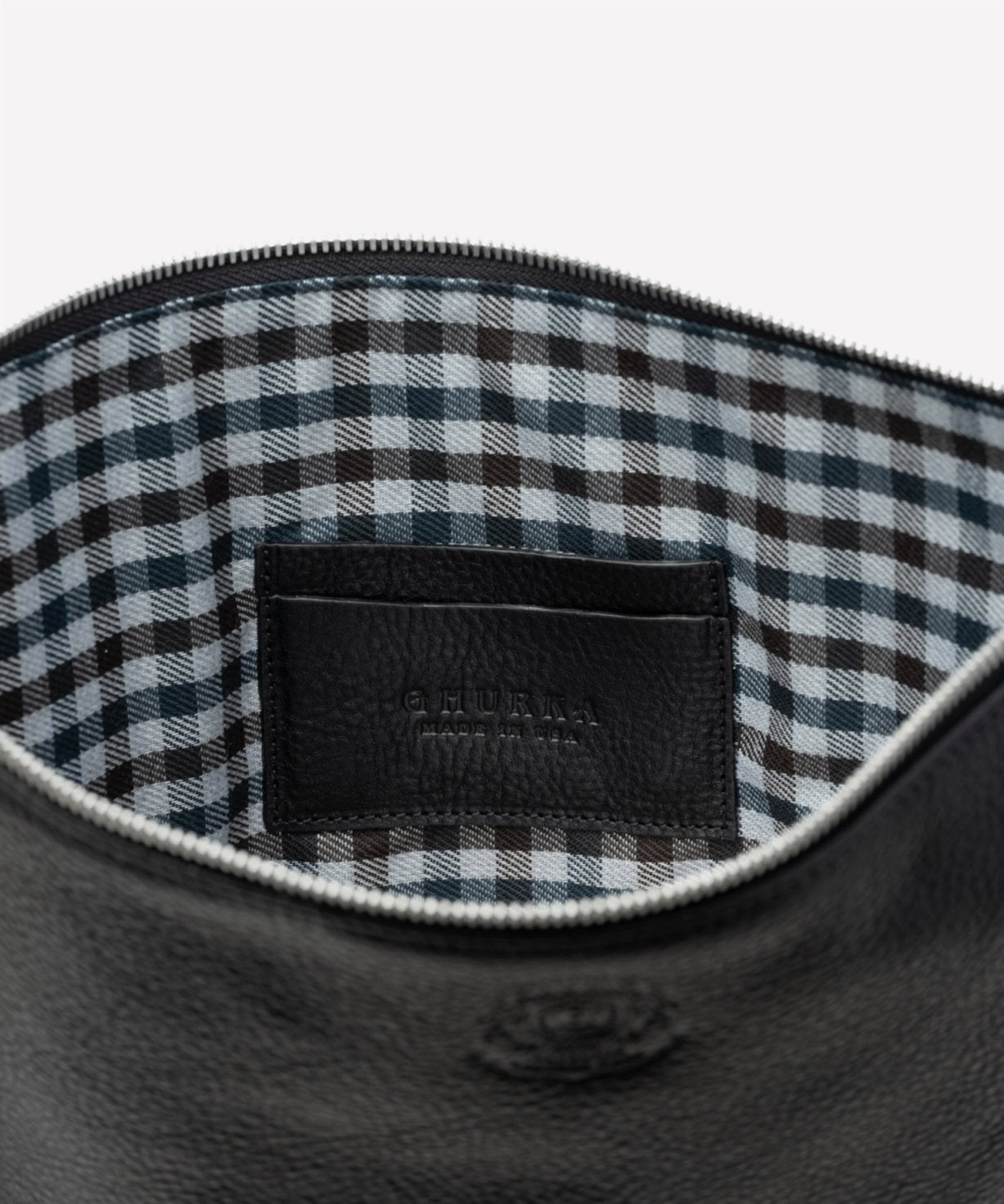 Pouch III No. 65 | Vintage Black Leather Pouch | Ghurka